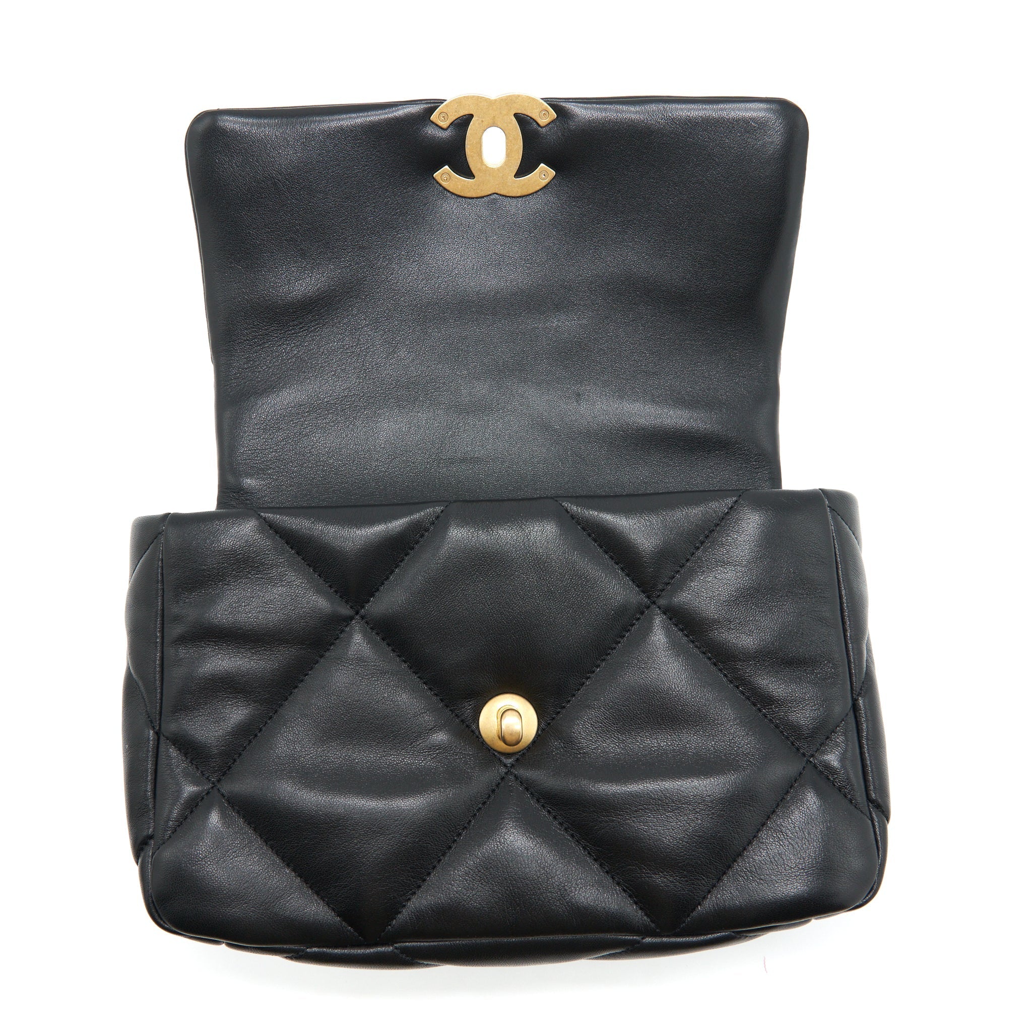 CHANEL SMALL 19 BAG BLACK
