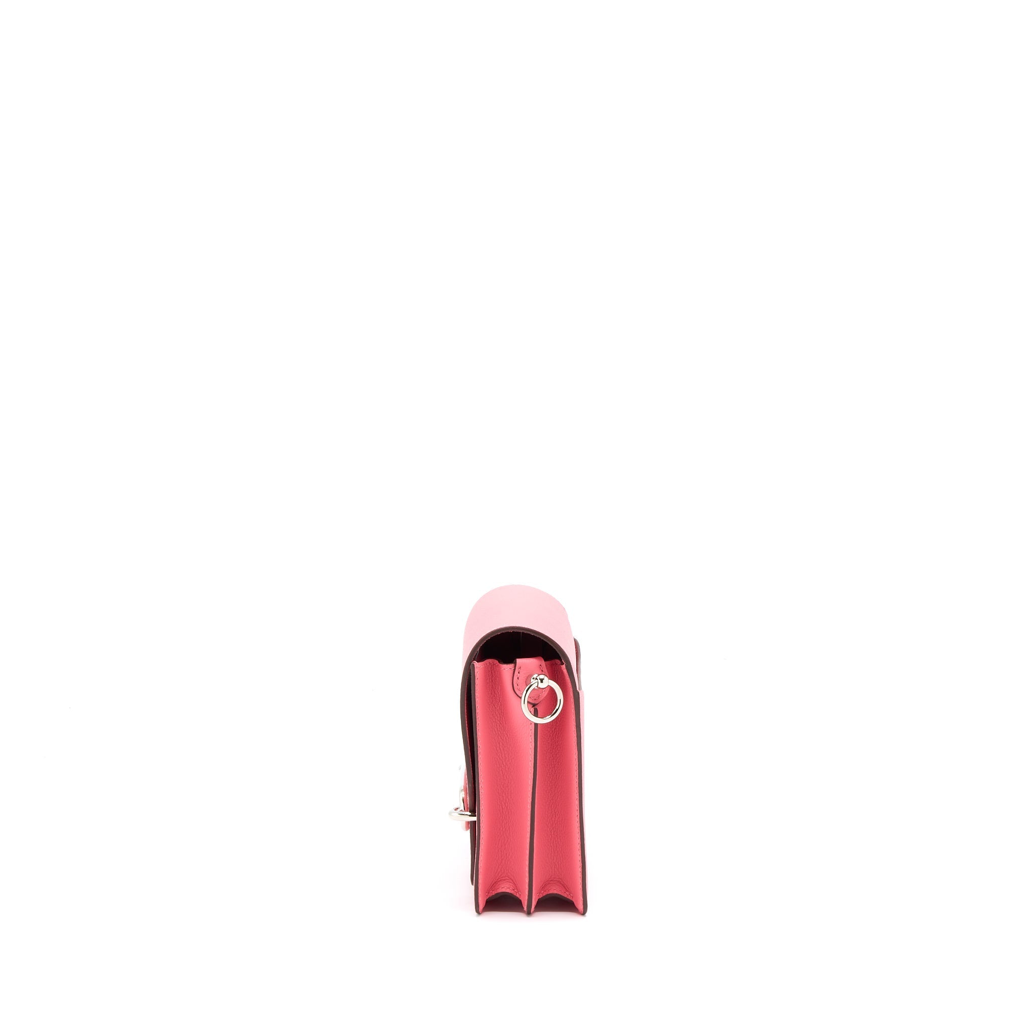 HERMES MINI ROULIS EVERCOLOUR ROSE AZALEE SHW