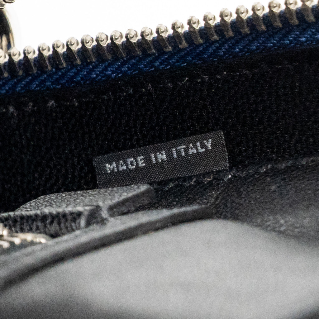 PRADA SAFFIANO BRIEFCASE AZZURRO SHW