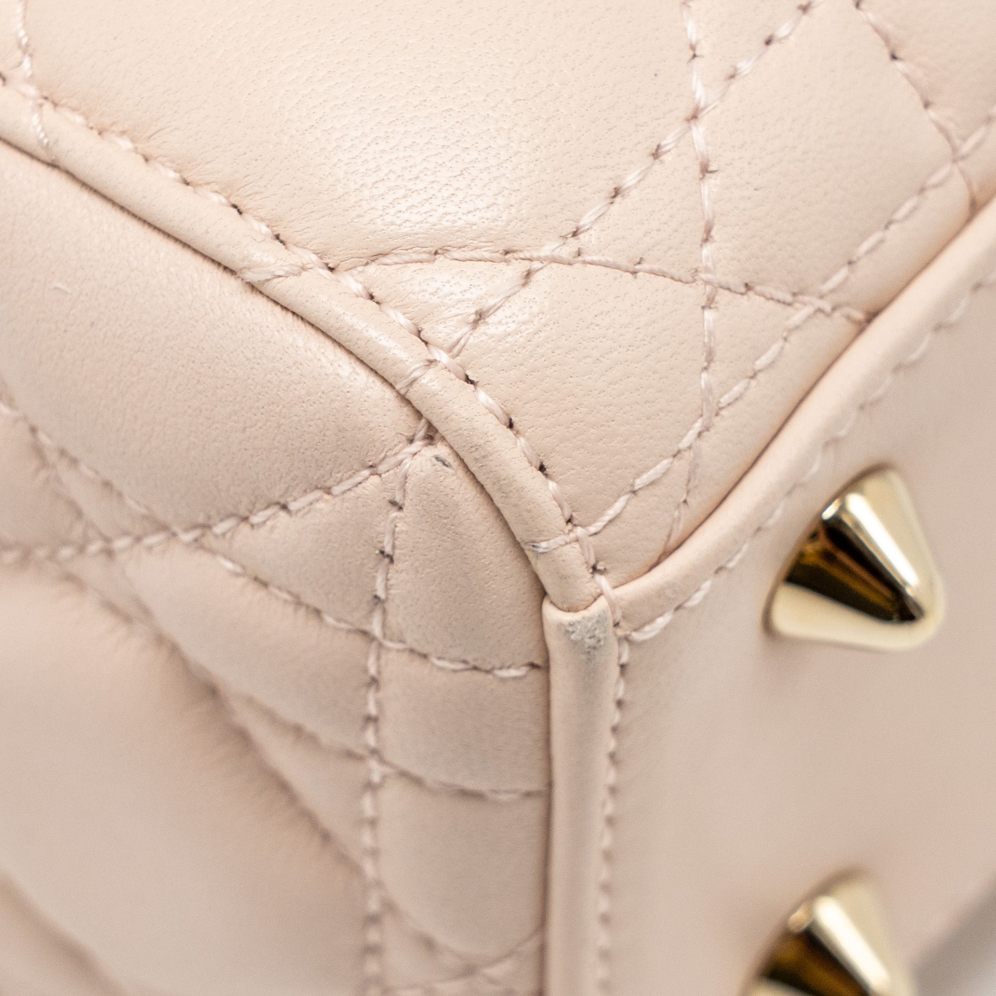 DIOR MY ABC SMALL LADY DIOR LAMBSKIN LIGHT PINK LGHW