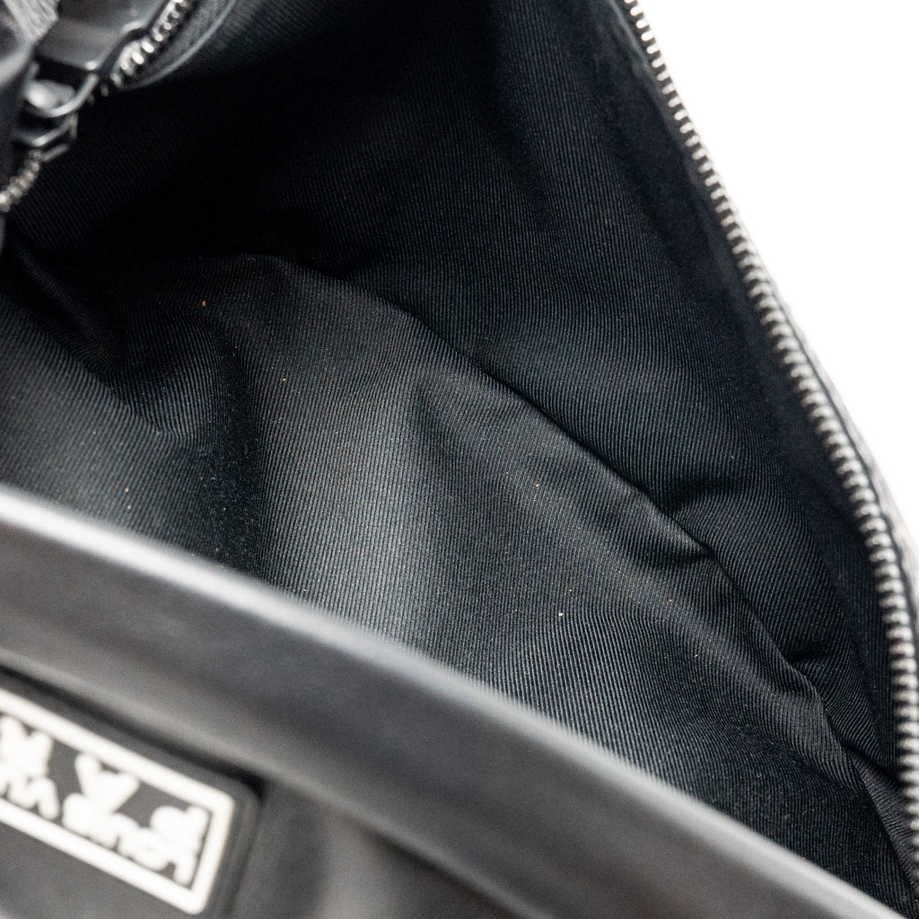 LOUIS VUITTON DISCOVERY BUM BAG MONOGRAM BLACK/ SILVER BLACK HARDWARE