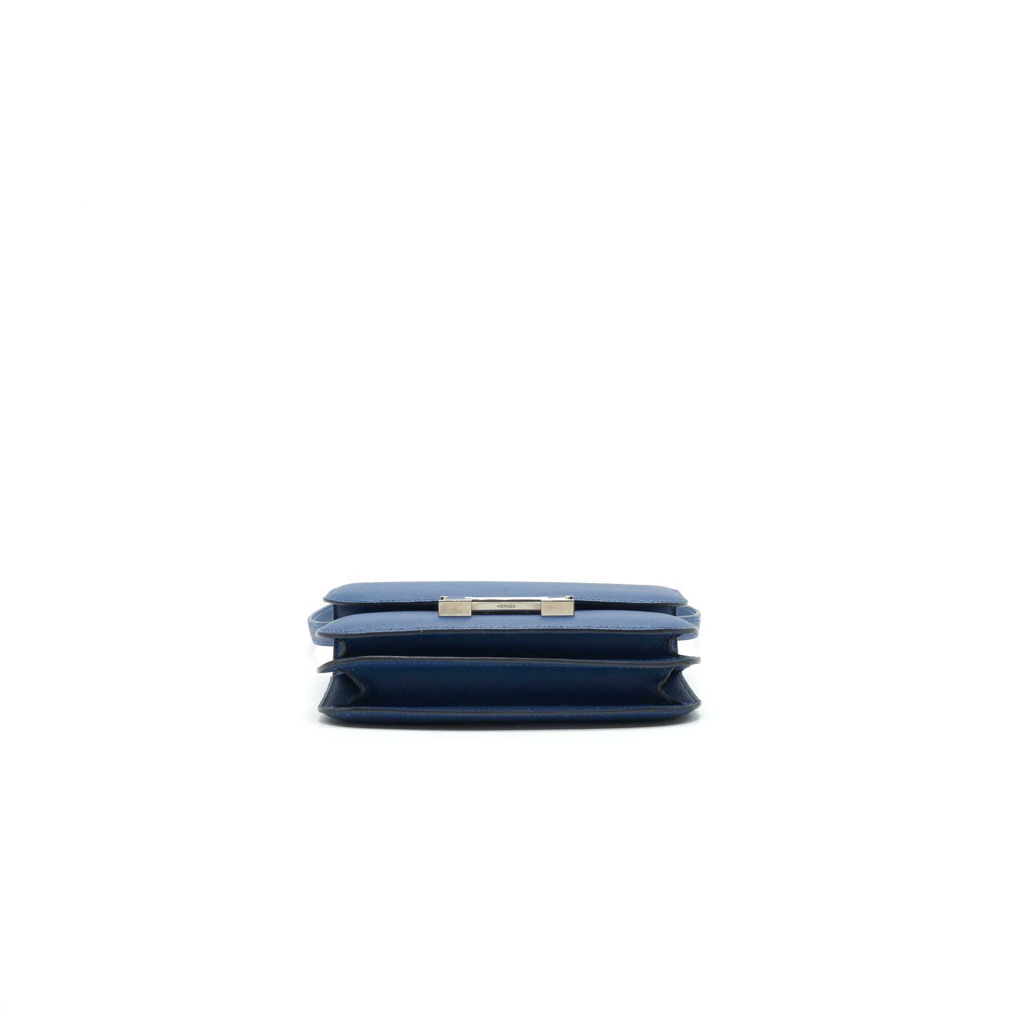 HERMES CONSTANCE MINI S4 DEEP BLUE SHW EPSOM LEATHER