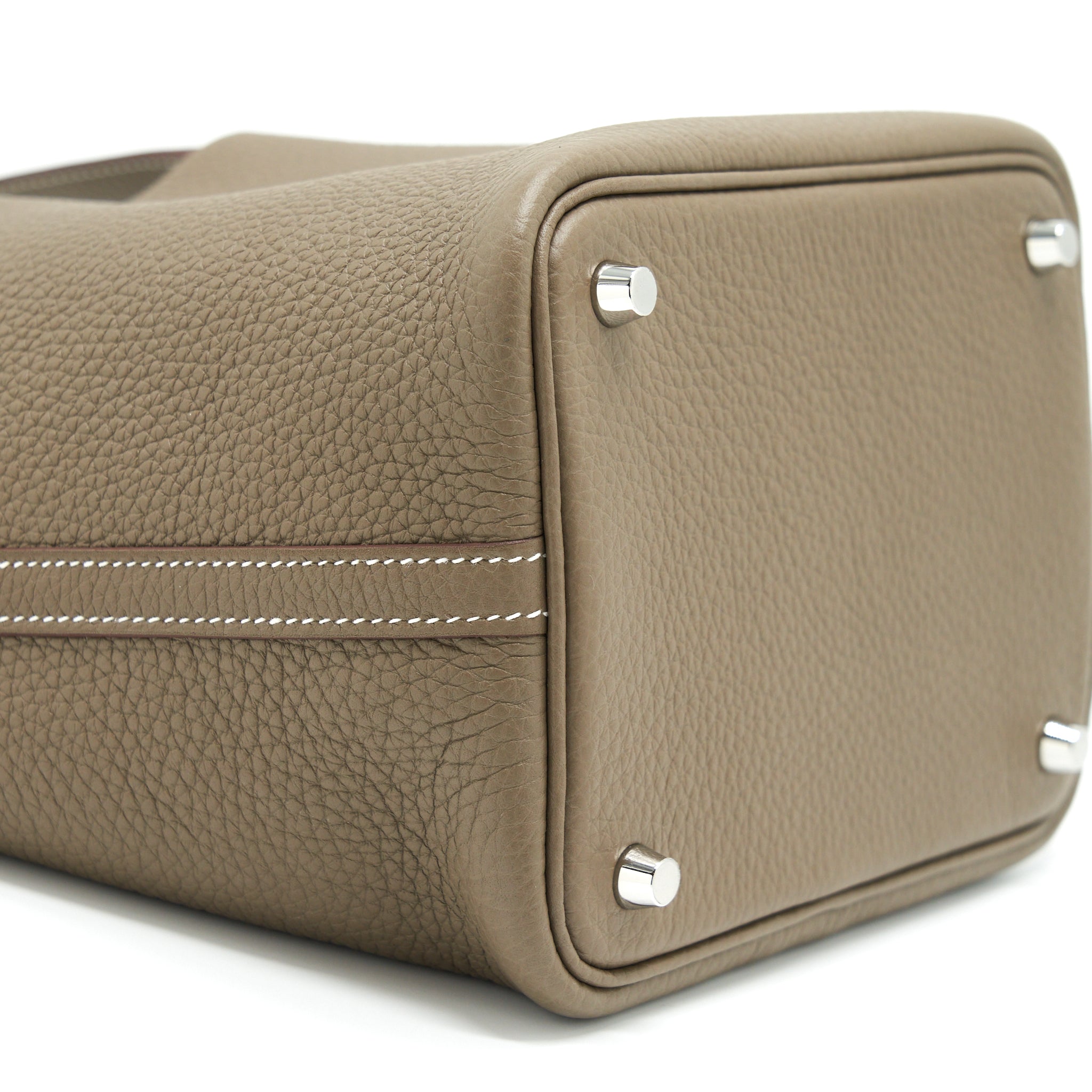 HERMES PICOTIN 18 LOCK BAG ETOUPE SHW
