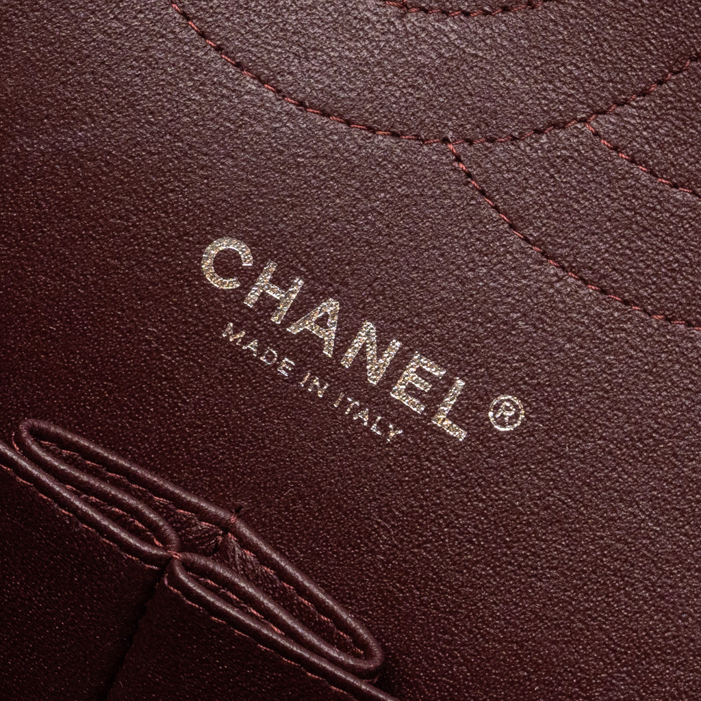 CHANEL JUMBO CLASSIC DOUBLE FLAP LAMBSKIN BLACK SHW