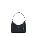 PRADA REEDITION 2005 NYLON BAG BLACK SHW