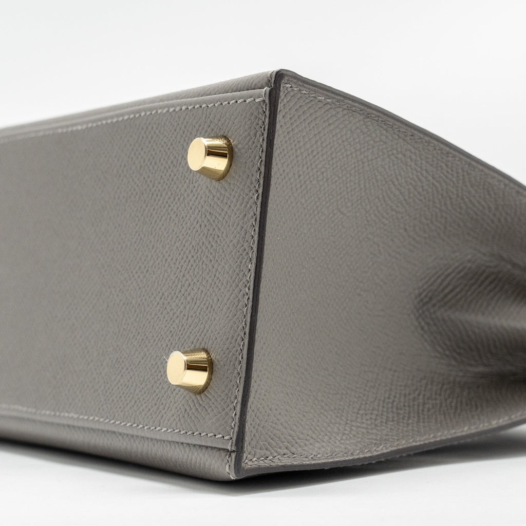 HERMES KELLY 25 EPSOM GIRS MEYER GHW