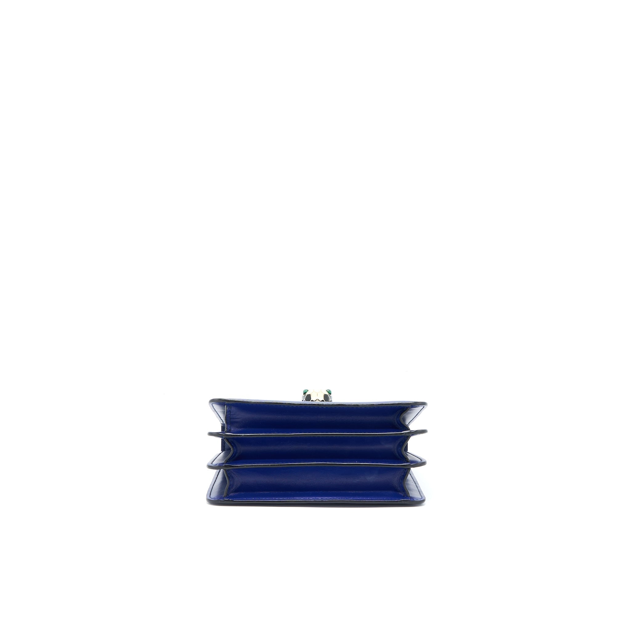 BVLGARI SERPENTI FOREVER CROSSBODY BAG BLUE
