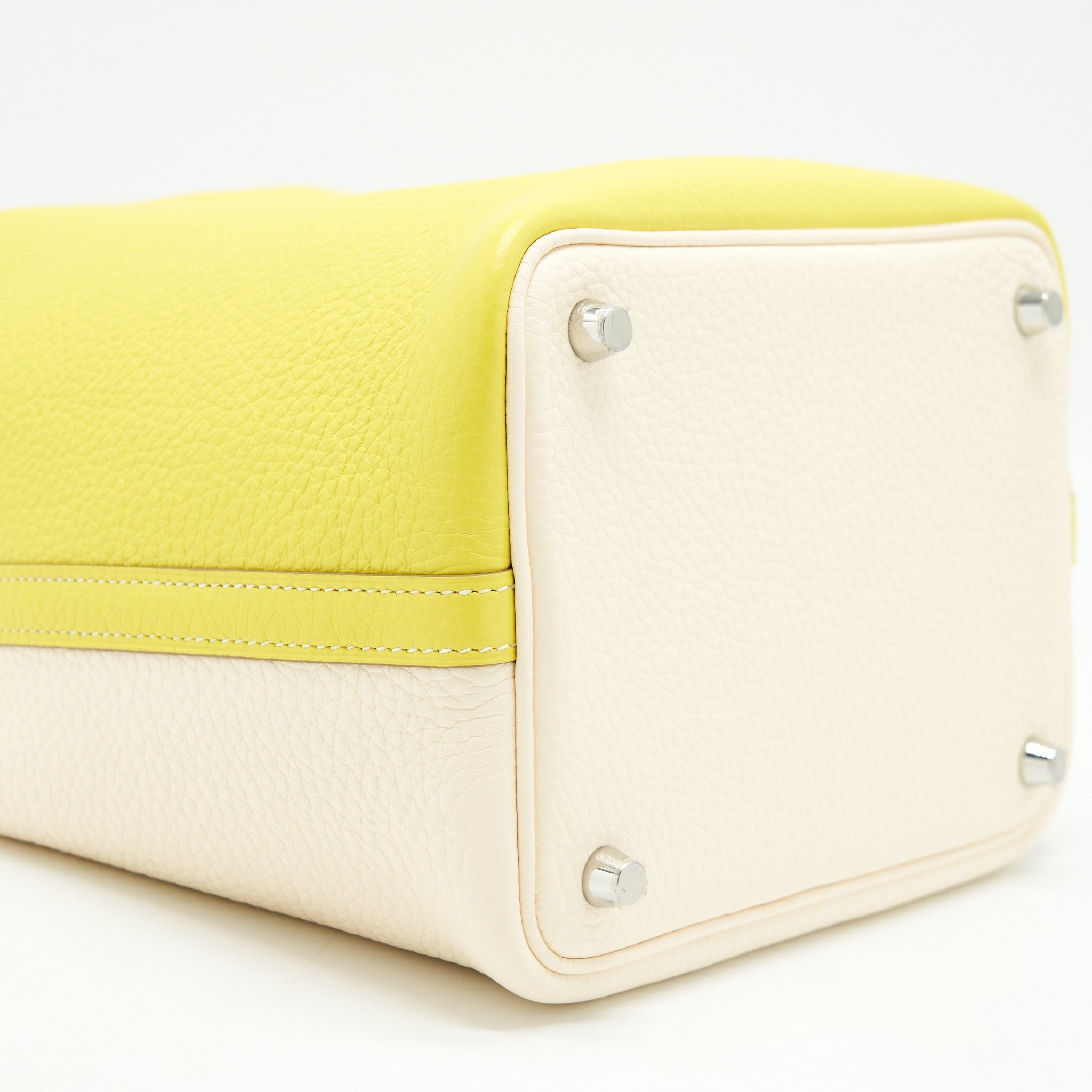 HERMES PICOTIN 18 LOCK BAG LIME/ NATA SHW