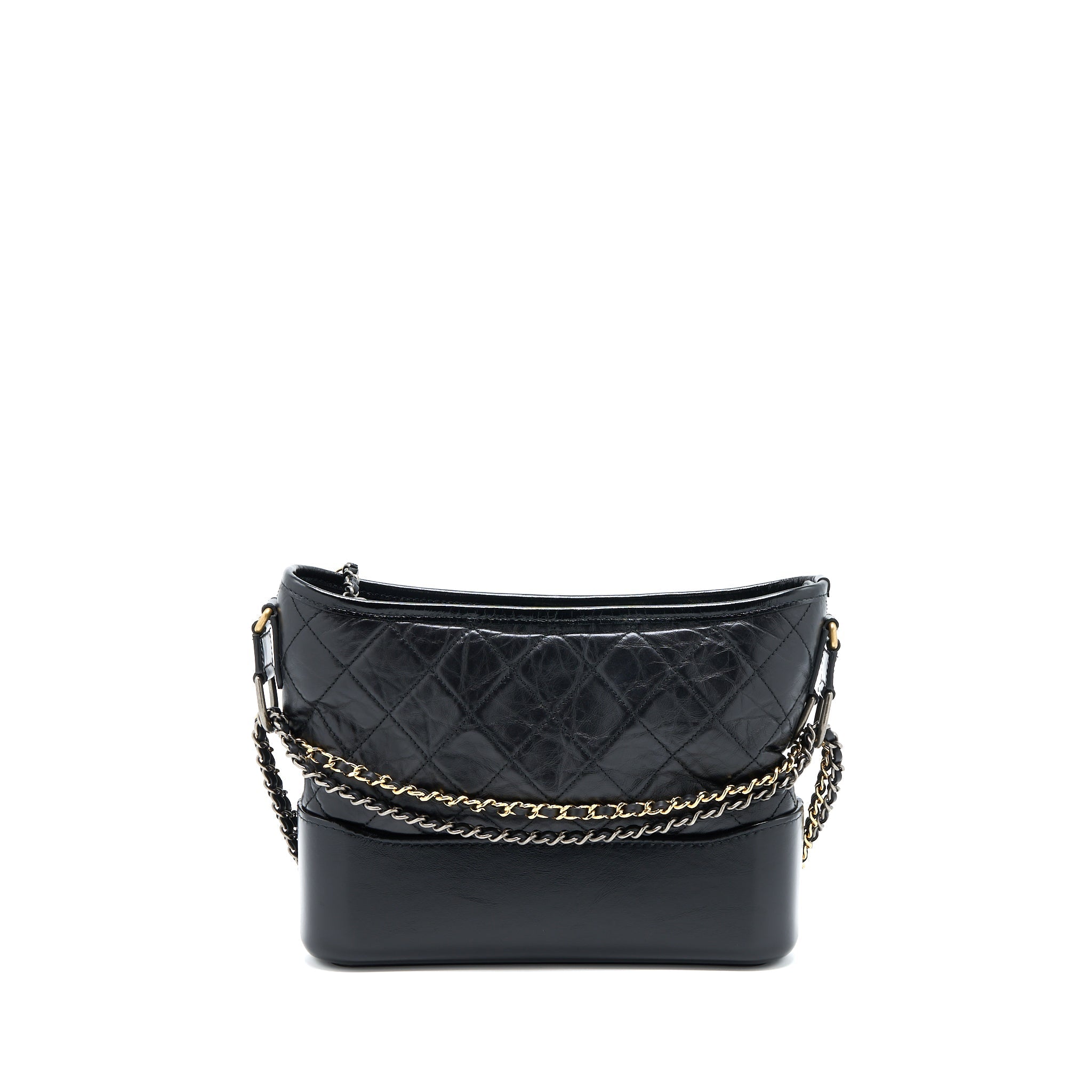 CHANEL NEW MEDIUM GABRIELLE HOBO BAG AGED SMOOTH CALFSKIN MULTICOLOUR HARDWARE