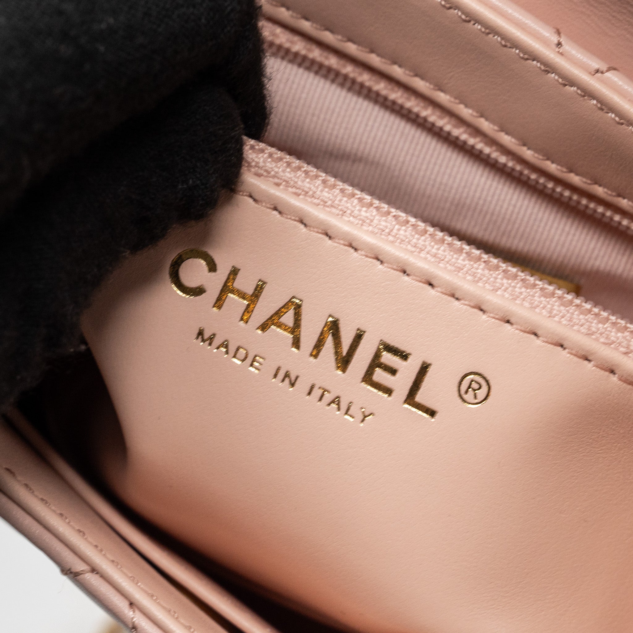 CHANEL 23K MINI SHOPPING TOTE / KELLY BAG CALFSKIN PINK GHW (MICROCHIP)