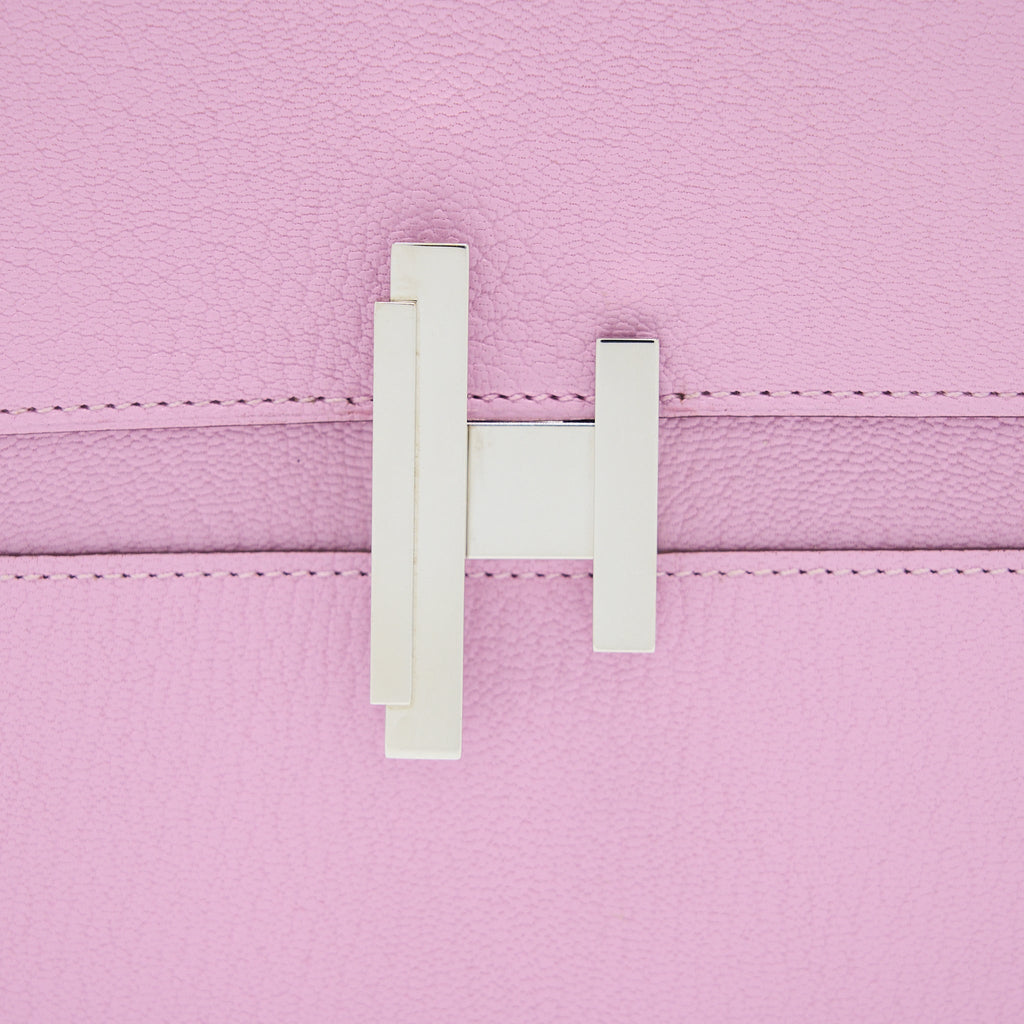 HERMES CINHETIC TO GO CHEVRE MYSORE X9 MAUVE SYLVESTRE SHW