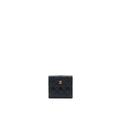 CHANEL QUILTED CAVIAR SMALL WALLET BLACK GHW