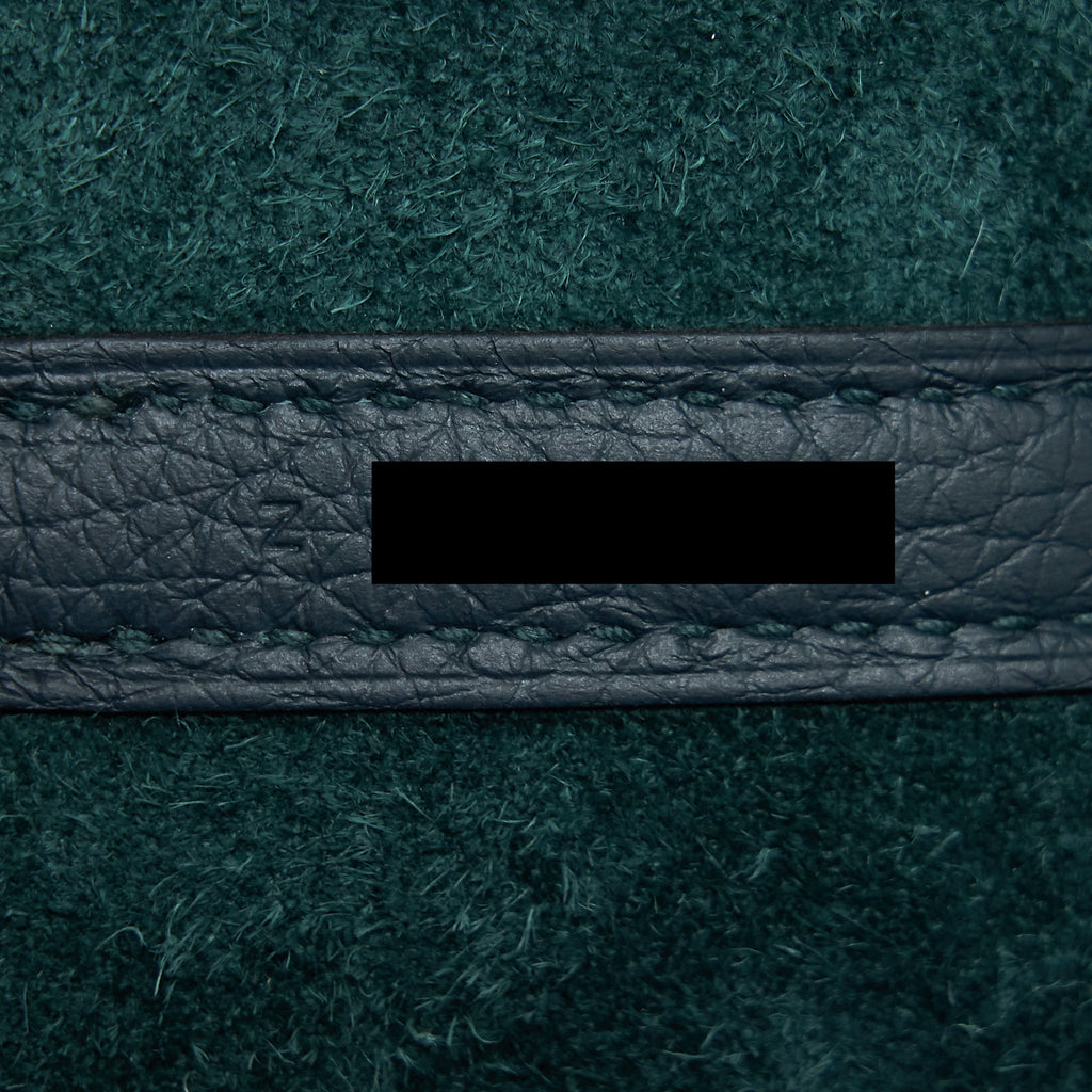 HERMES PICOTIN 18 LOCK BAG VERT CYPRESS GHW