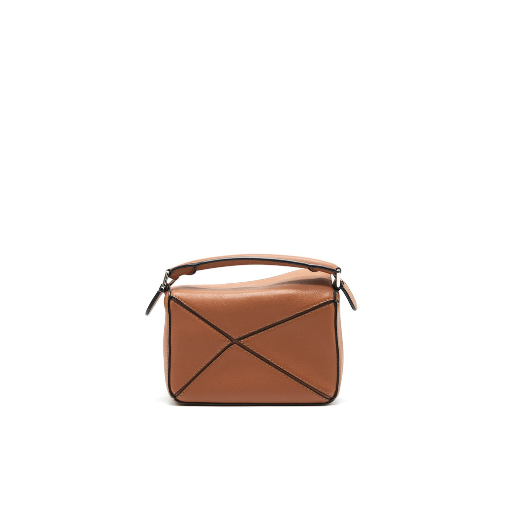 LOEWE MINI PUZZLE BAG IN TAN
