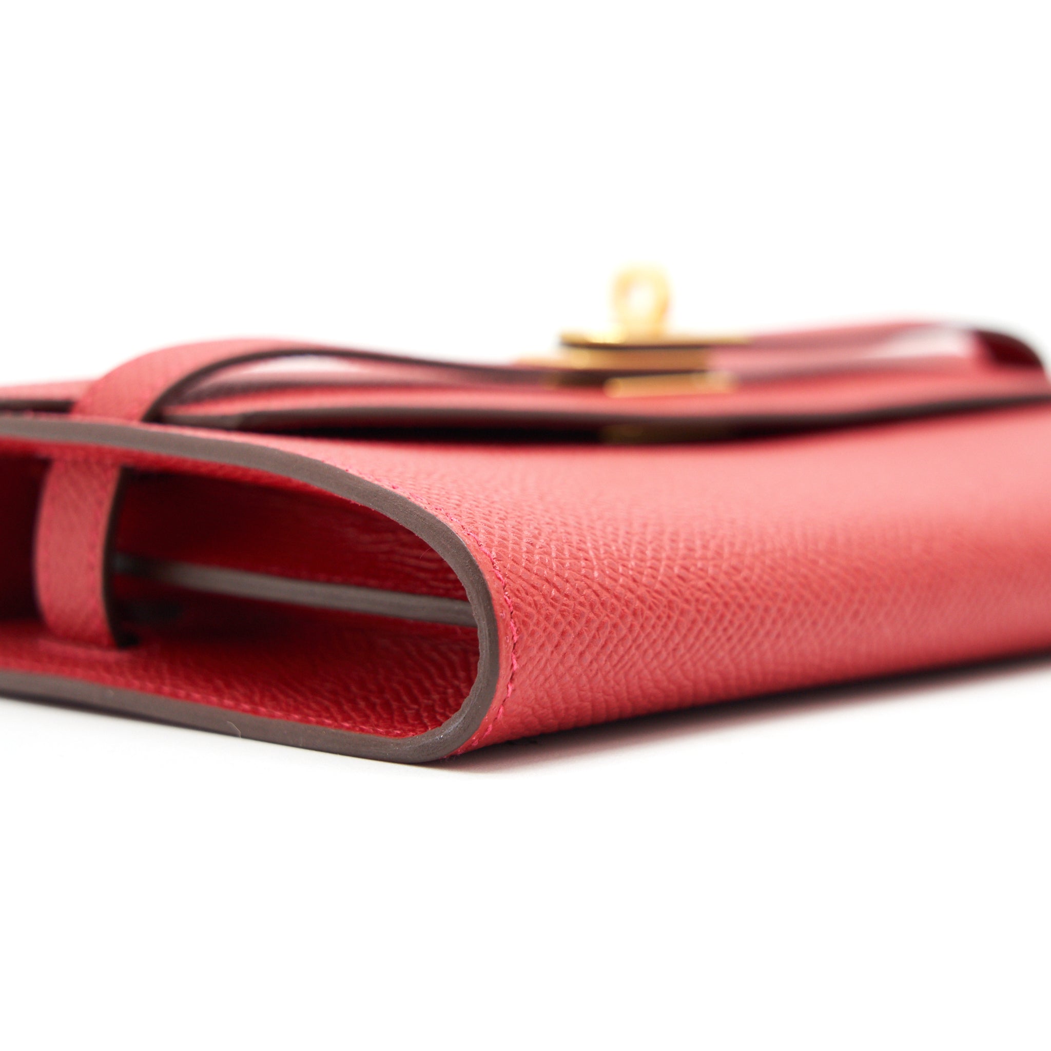 HERMES CLASSIC KELLY TO GO YEAU EPSOM Q5 ROUGE CASAQUE GHW