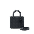 DIOR SMALL LADY DIOR SO BLACK TOTE BAG