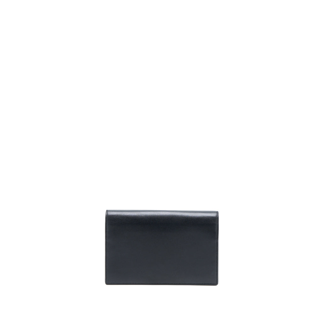 SAINT LAURENT/ YSL KATE SMALL CHAIN WALLET WITH TASSEL BLACK/MULTICOLOUR LIMITED EDITION GHW