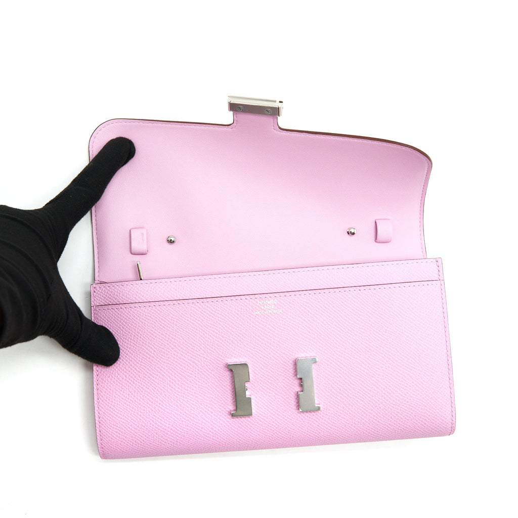 HERMES CONSTANCE TO GO EPSOM X9 MAUVE SYLVESTRE SHW