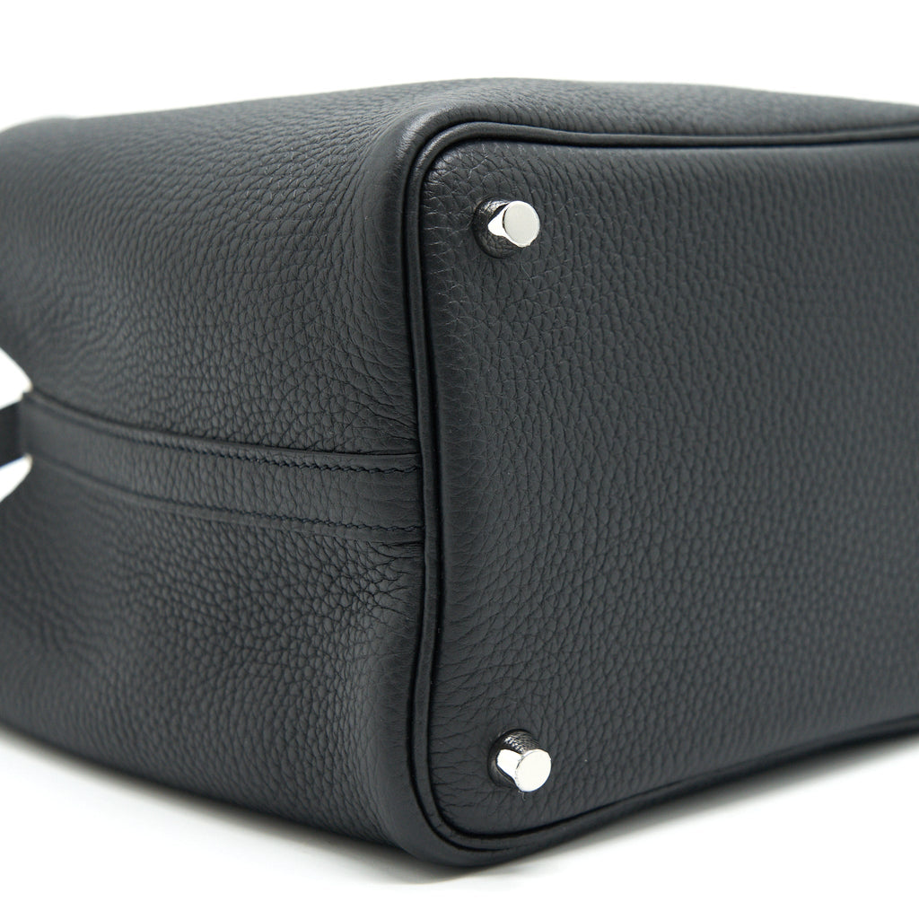 HERMES PICOTIN LOCK BAG 18 BLACK SHW