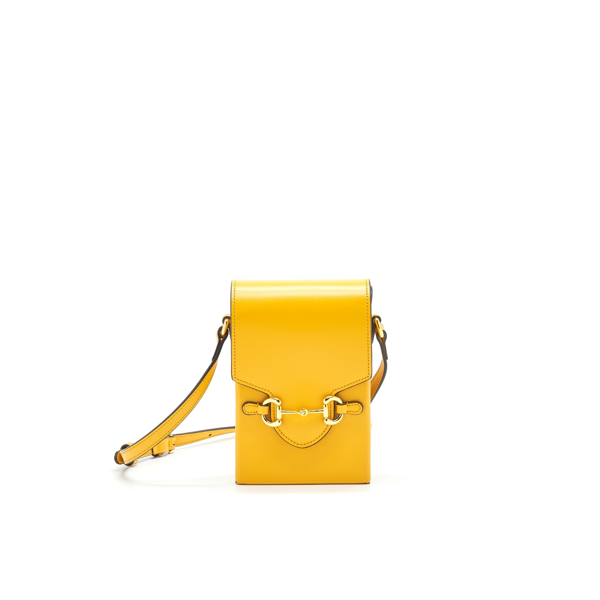 GUCCI HORSEBIT 1955 MINI BAG YELLOW