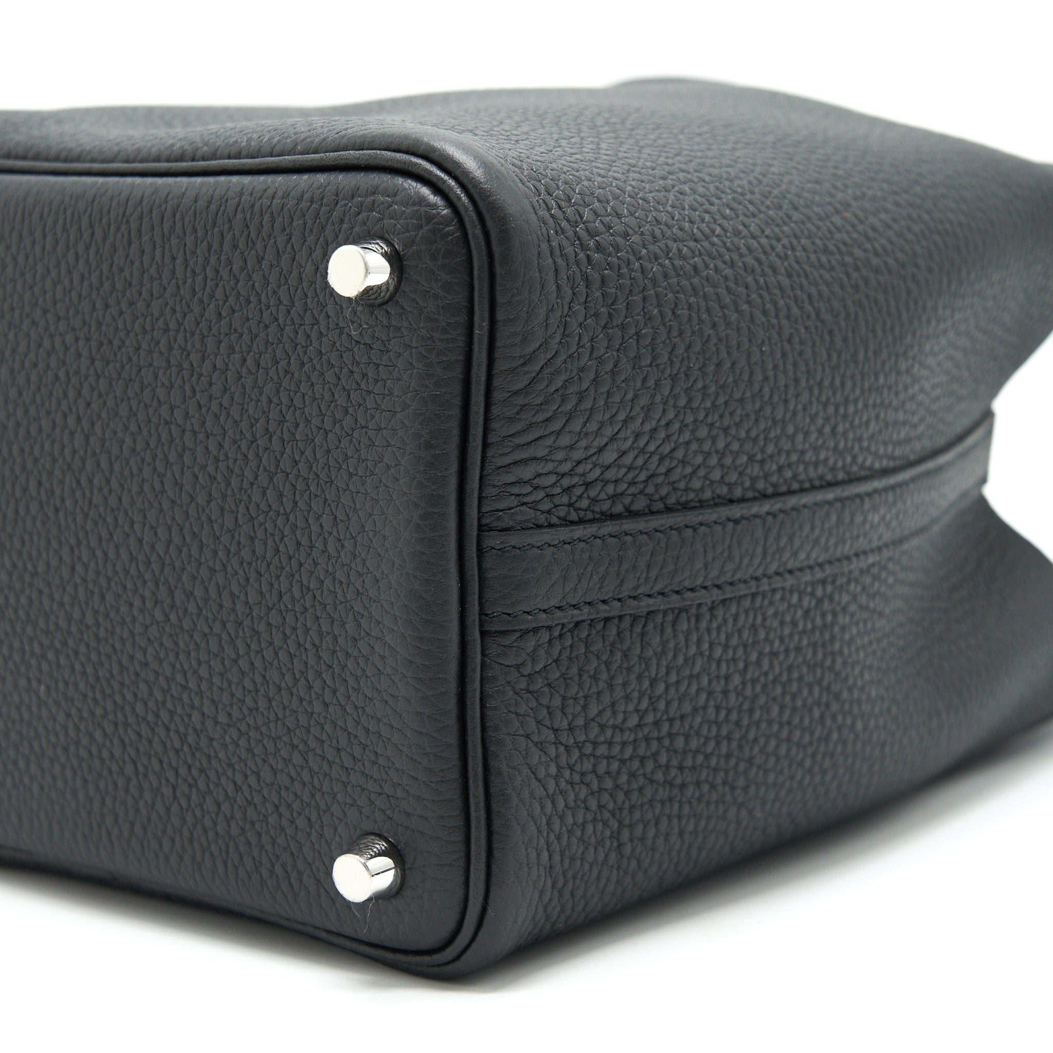 HERMES PICOTIN LOCK BAG 18 BLACK SHW