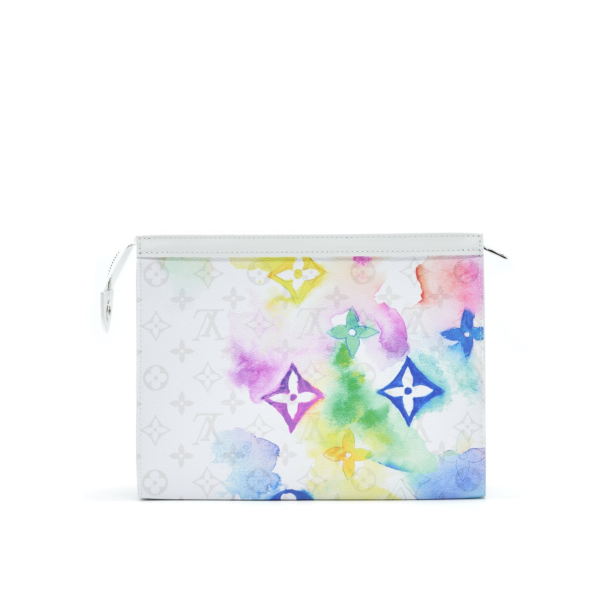 LOUIS VUITTON POCHETTE VOYAGE MONOGRAM WATERCOLOR MM MULTICOLORED