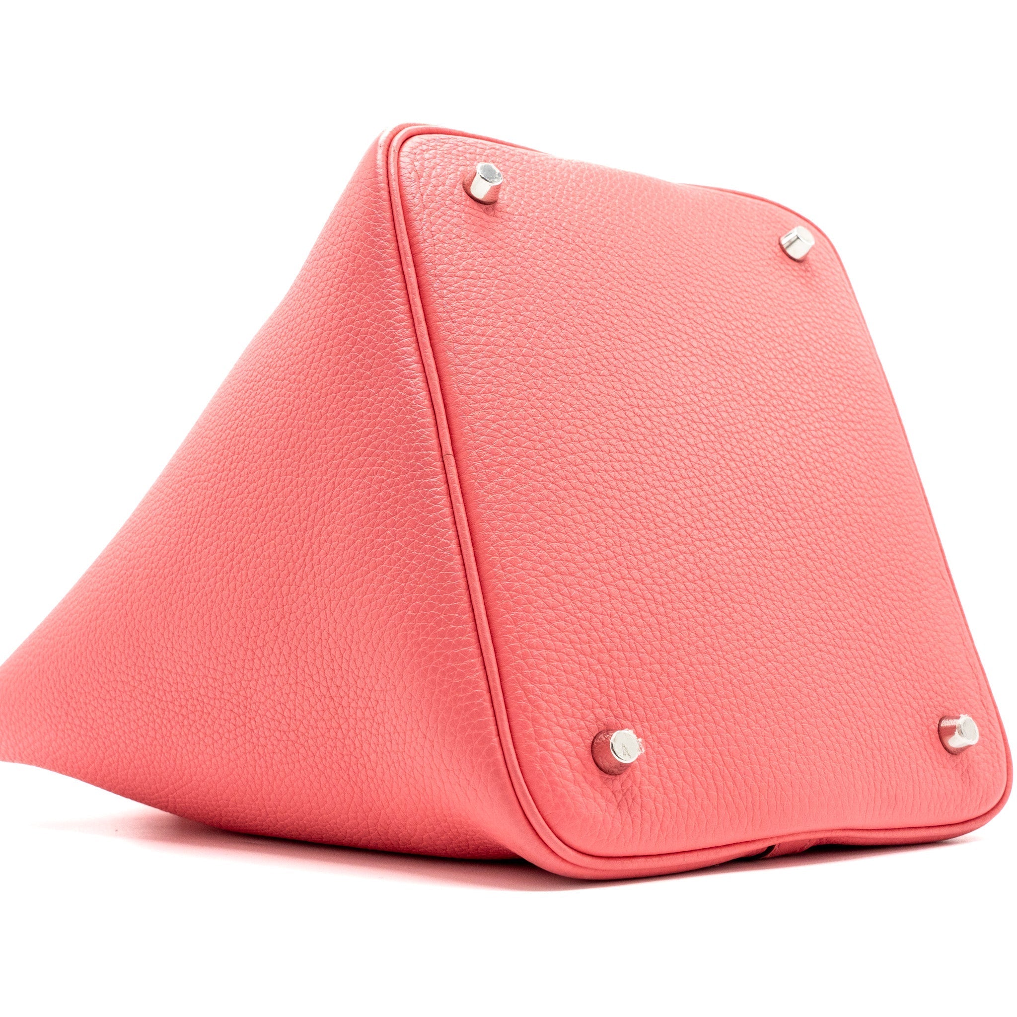 HERMES PICOTIN 22 LOCK BAG CLEMENCE ROSE AZALEE SHW