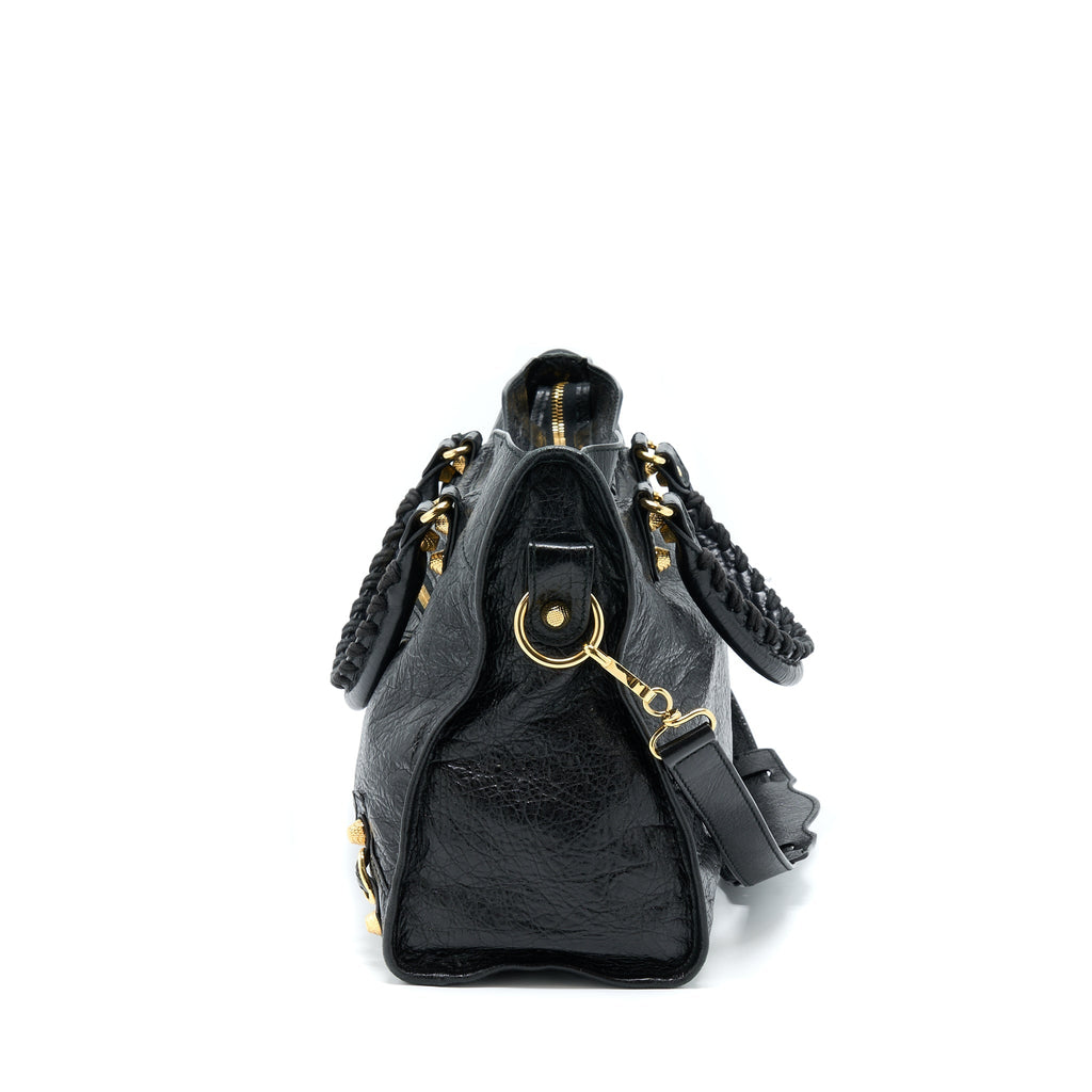 BALENCIAGA CLASSIC CITY BAG AGED CALFSKIN GHW