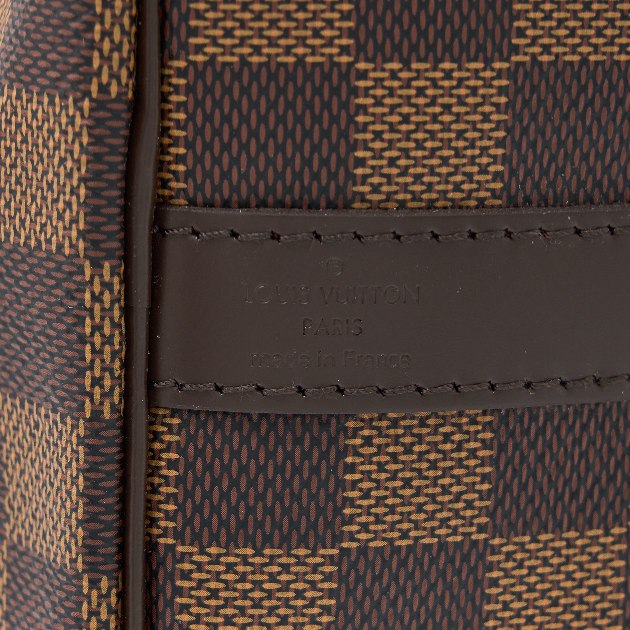 LOUIS VUITTON SPEEDY BANDOULIERE 25 DAMIER EBENE CANVAS GHW