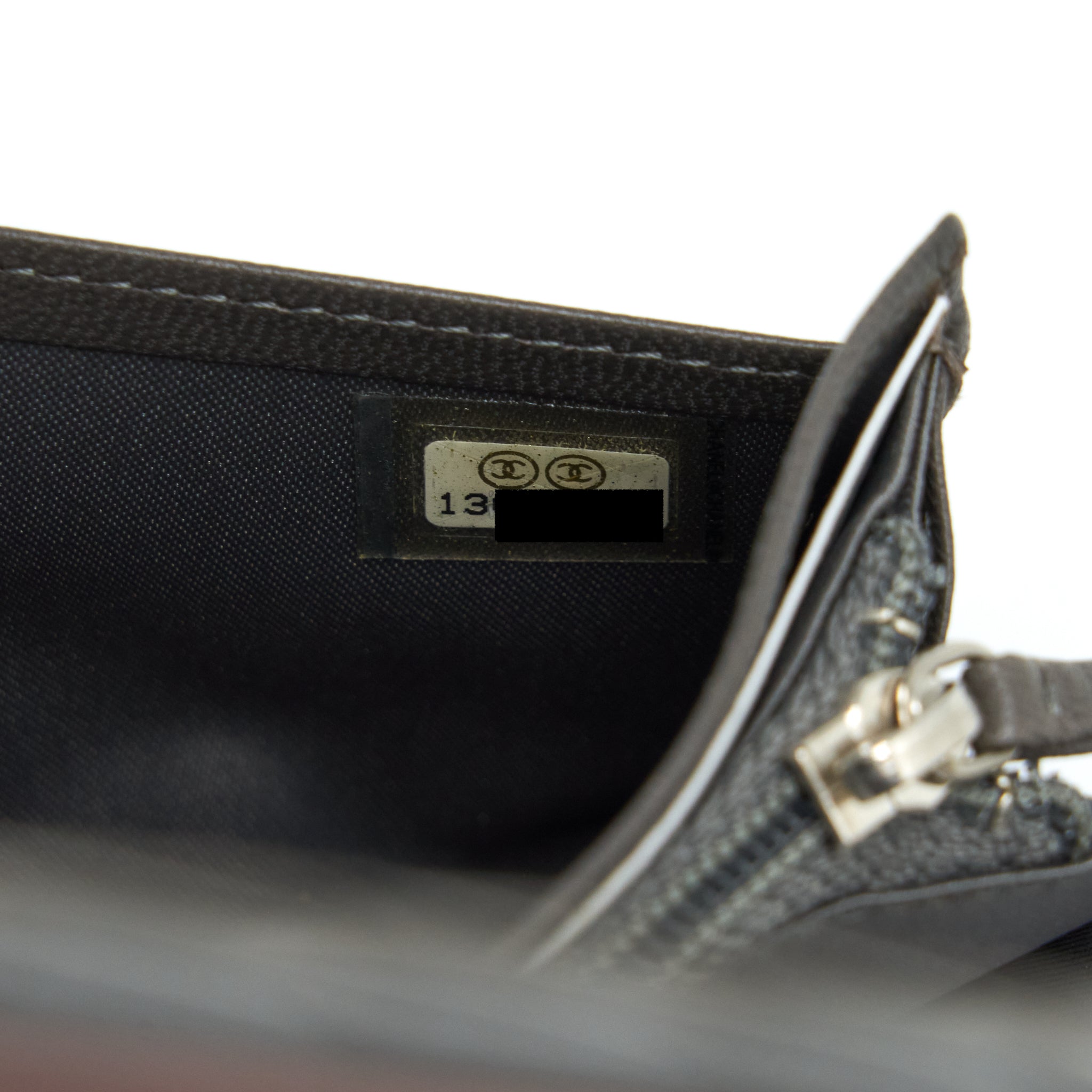 CHANEL CAMELLIA LONG WALLET LAMBSKIN LIGHT PINK/DARK BROWN SHW