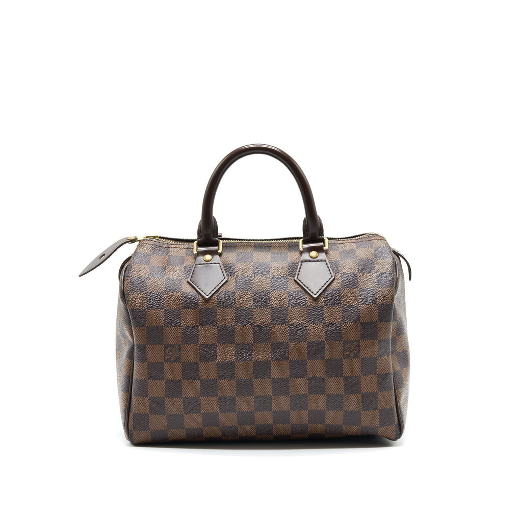 LOUIS VUITTON SPEEDY 25 DAMIER EBENE IN CANVAS
