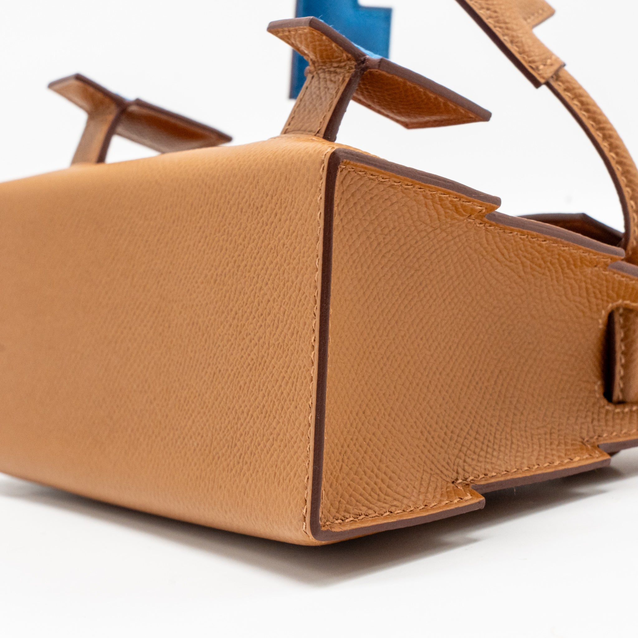 HERMES KELLYDOLE / KELLY DOLE PICTO EPSOM GOLD / ZANZIBAR /  ORANGE FIELD / MILTON SHW