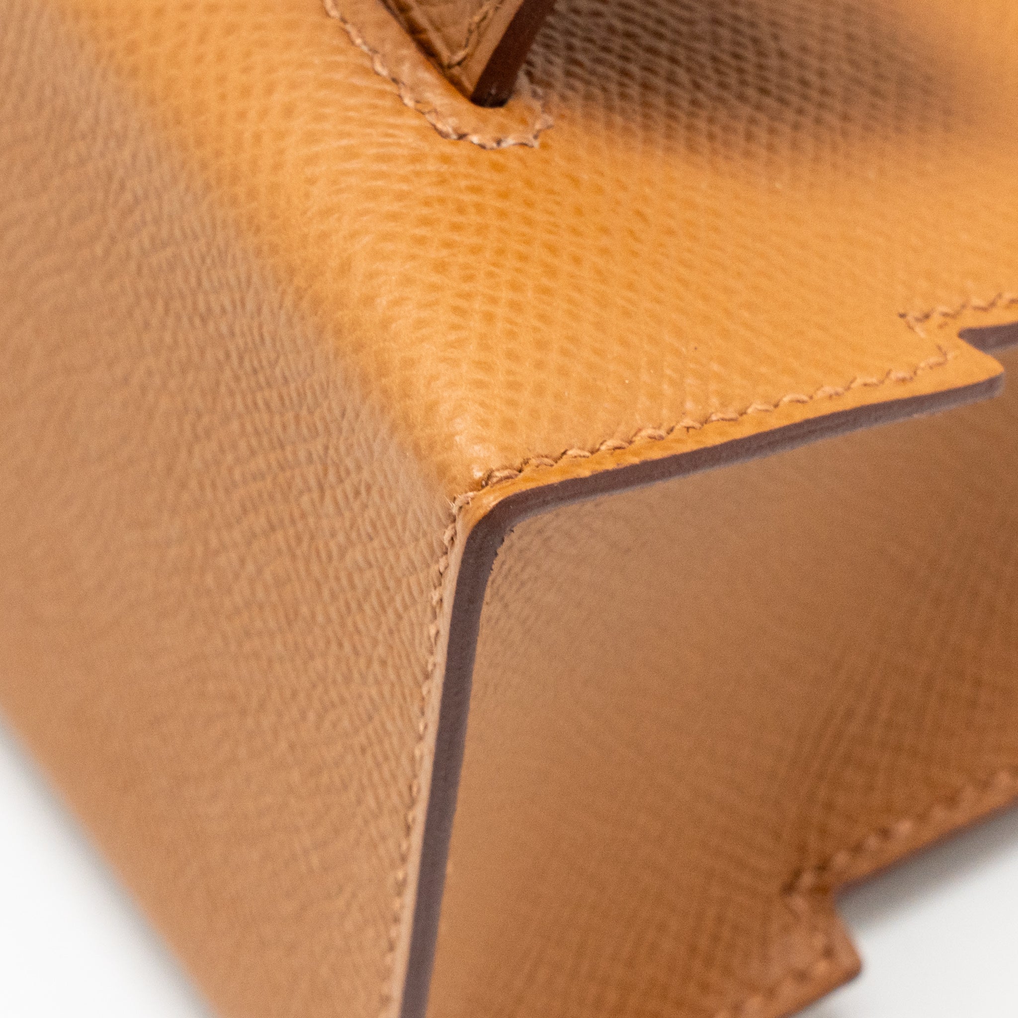 HERMES KELLYDOLE / KELLY DOLE PICTO EPSOM GOLD / ZANZIBAR /  ORANGE FIELD / MILTON SHW