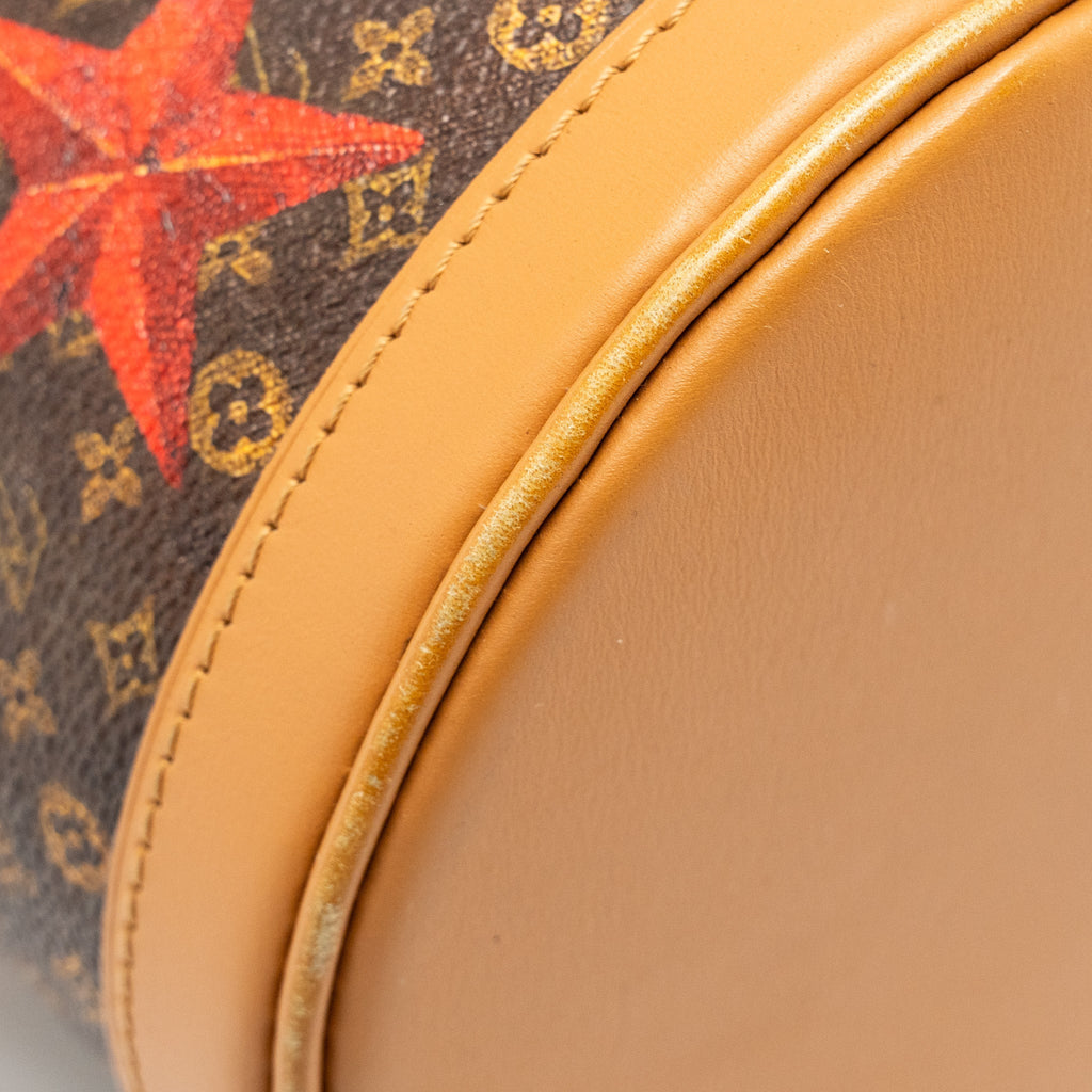 LOUIS VUITTON DUFFLE BAG LIMITED EDITION MONOGRAM CANVAS MULTICOLOUR SHW