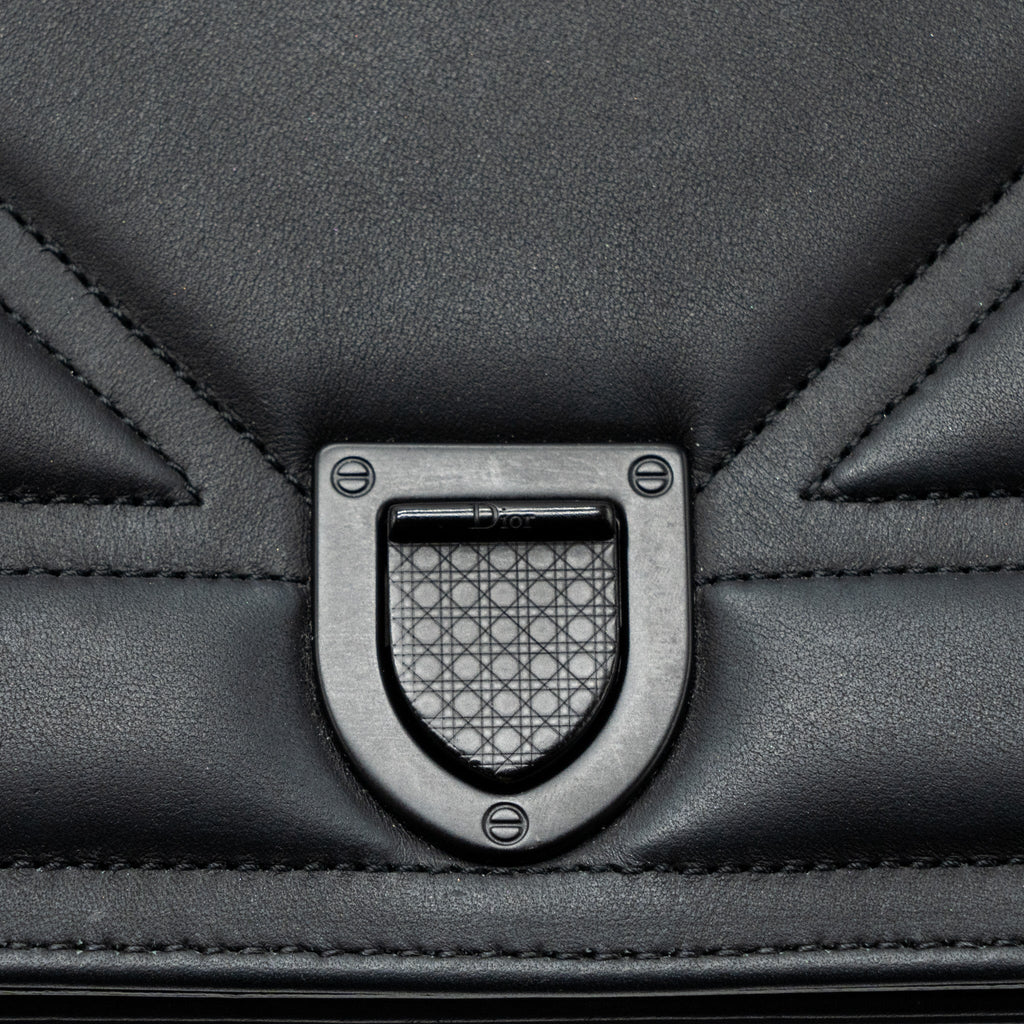 DIOR DIORAMA BAG CALFSKIN SO BLACK