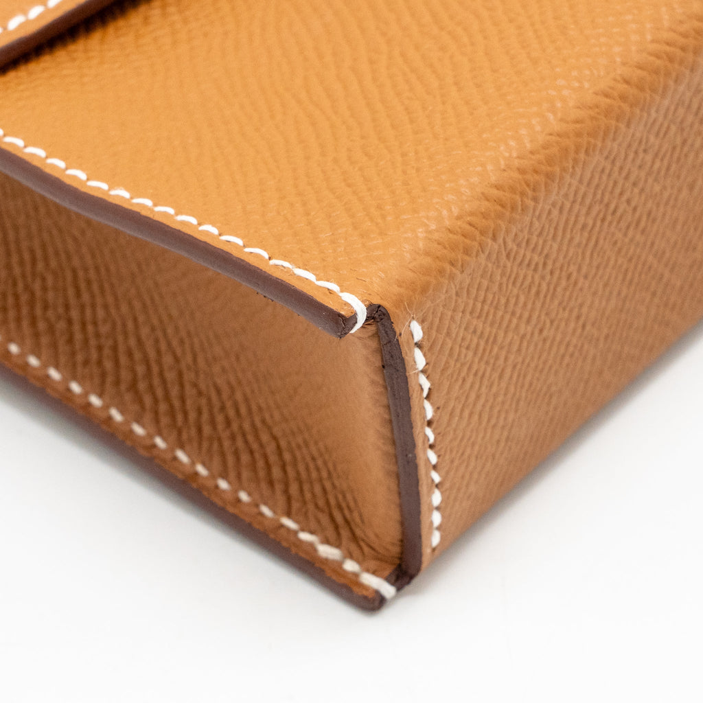 HERMES PORTEFEUILLE-SAC HERMESNAP EPSOM GOLD SHW