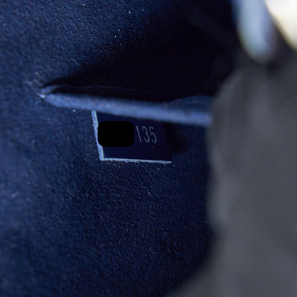 LOUIS VUITTON ALMA BB EPI INDIGO BLUE SHW