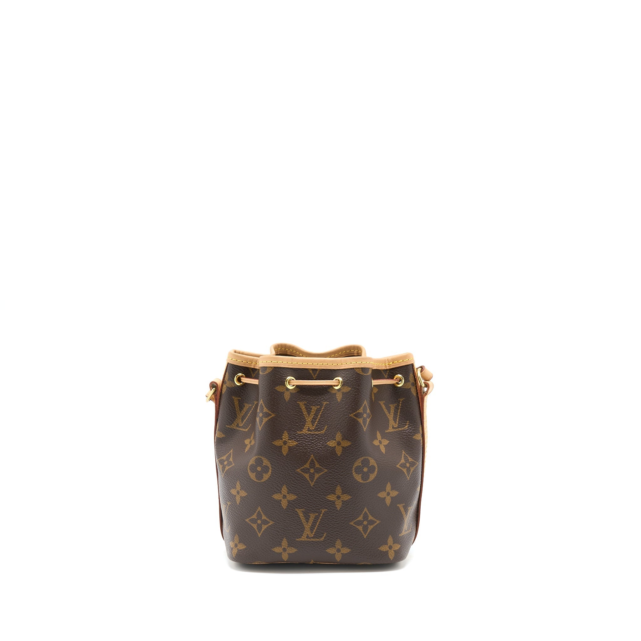 LOUIS VUITTON NANO NOE MONOGRAM CANVAS GHW