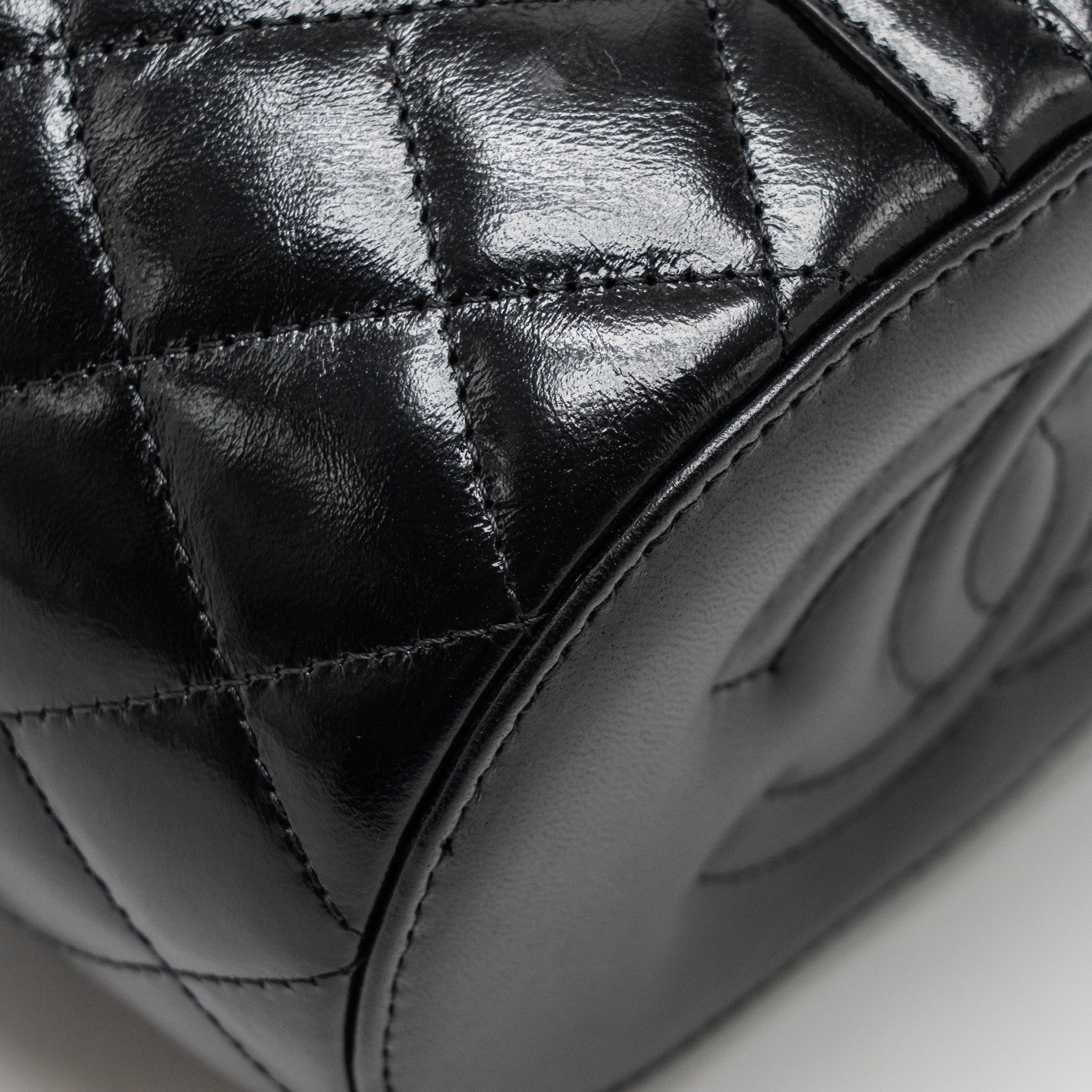 CHANEL PICNIC VANITY LAMBSKIN BLACK GHW (MICROCHIP)