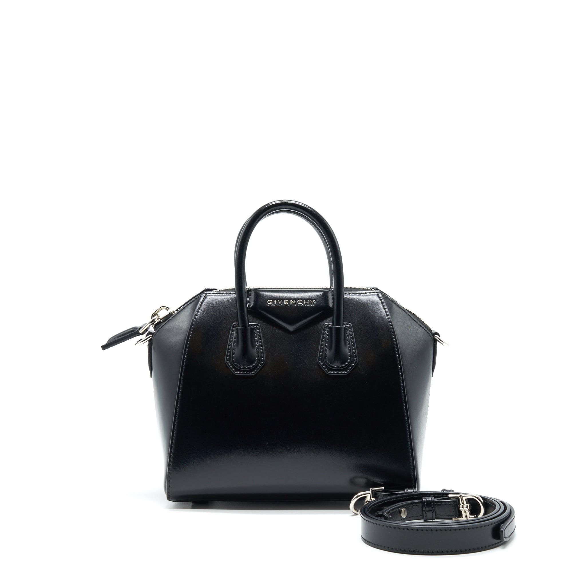 GIVENCHY ANTIGONA MINI SMOOTH CALFSKIN BLACK