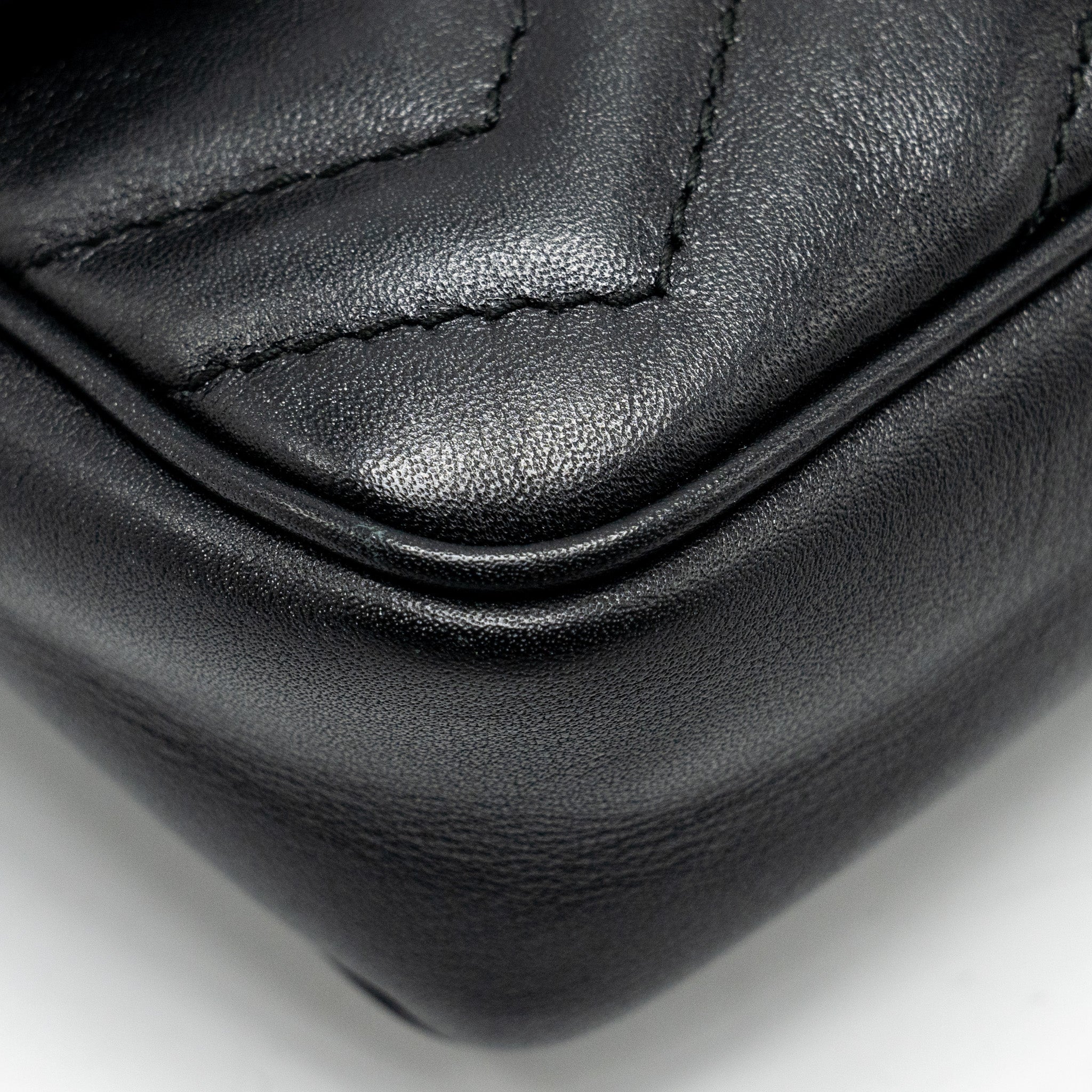 GUCCI SUPER MINI MARMONT CALFSKIN BLACK GHW
