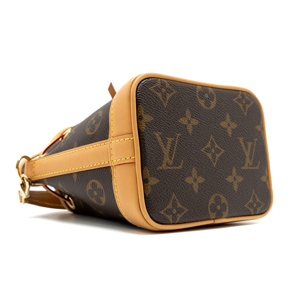 LOUIS VUITTON NANO NOE MONOGRAM CANVAS GHW (NEW VERSION)