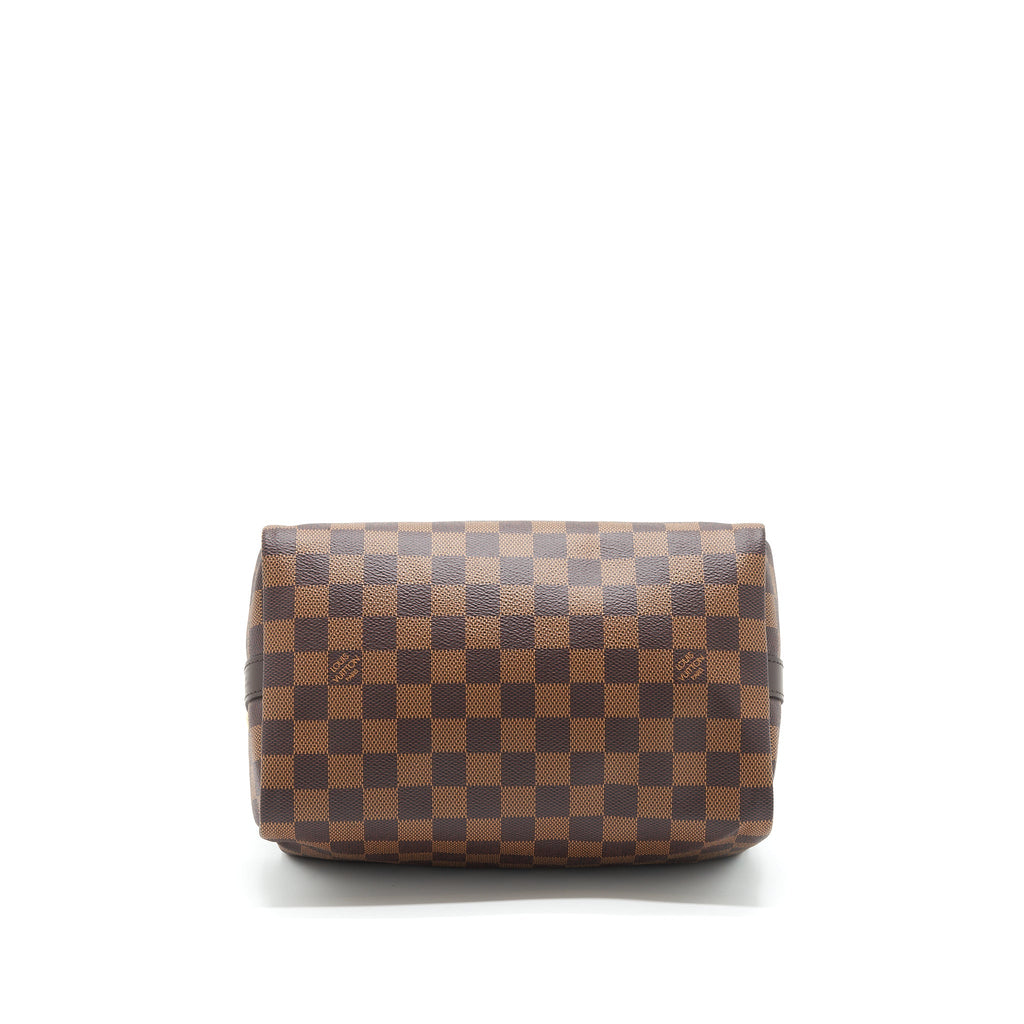 LOUIS VUITTON SPEEDY BANDOULIERE 25 DAMIER EBENE CANVAS GHW