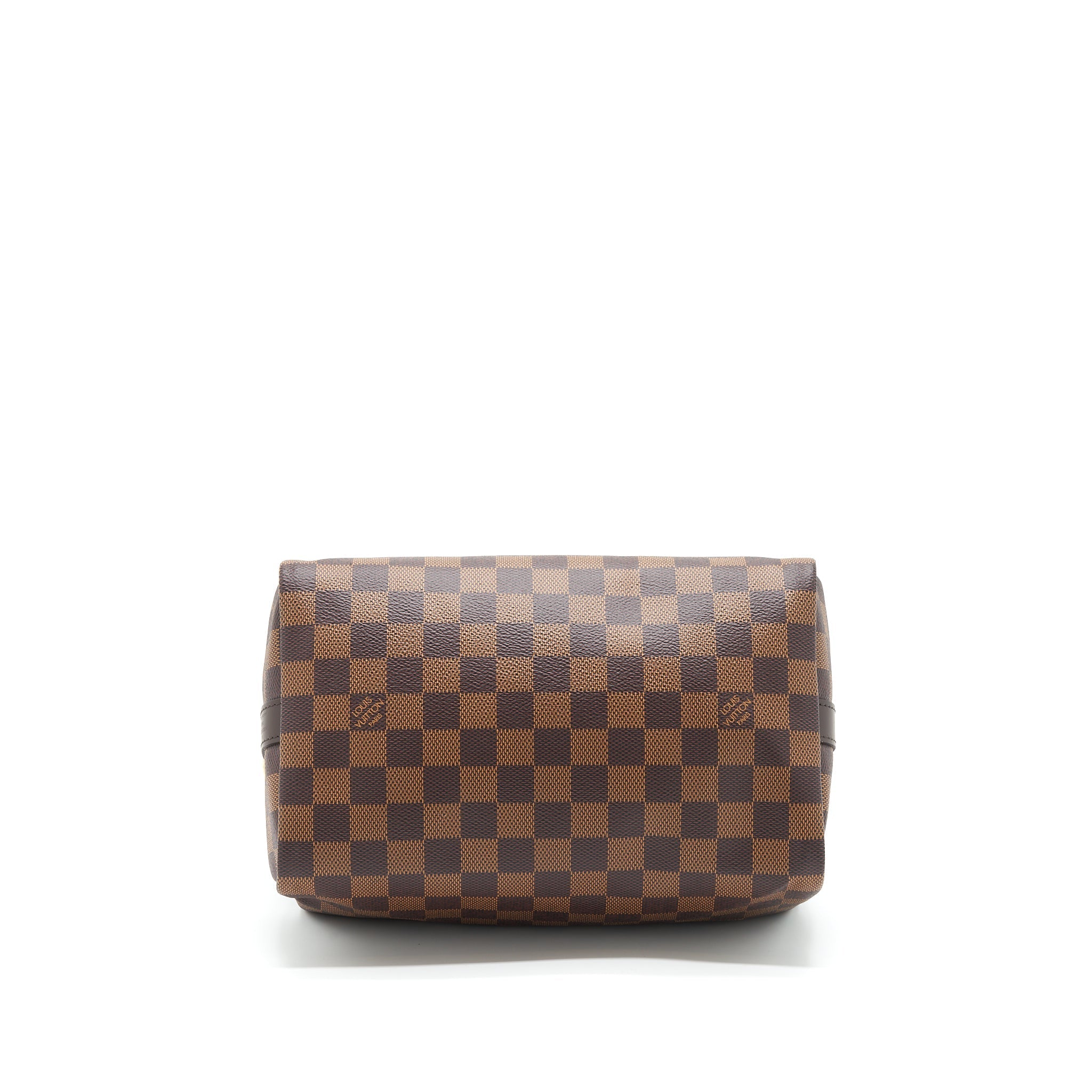 LOUIS VUITTON SPEEDY BANDOULIERE 25 DAMIER EBENE CANVAS GHW