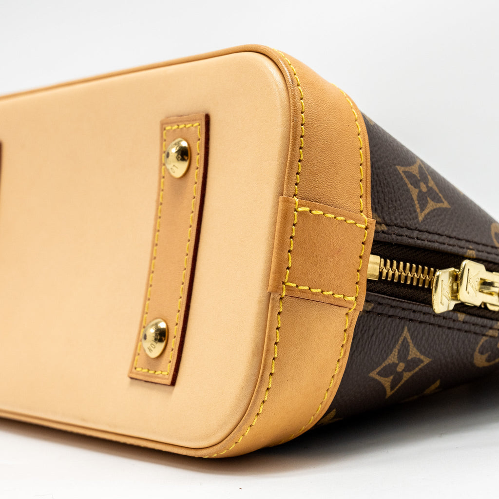 LOUIS VUITTON ALMA BB MONOGRAM CANVAS GHW
