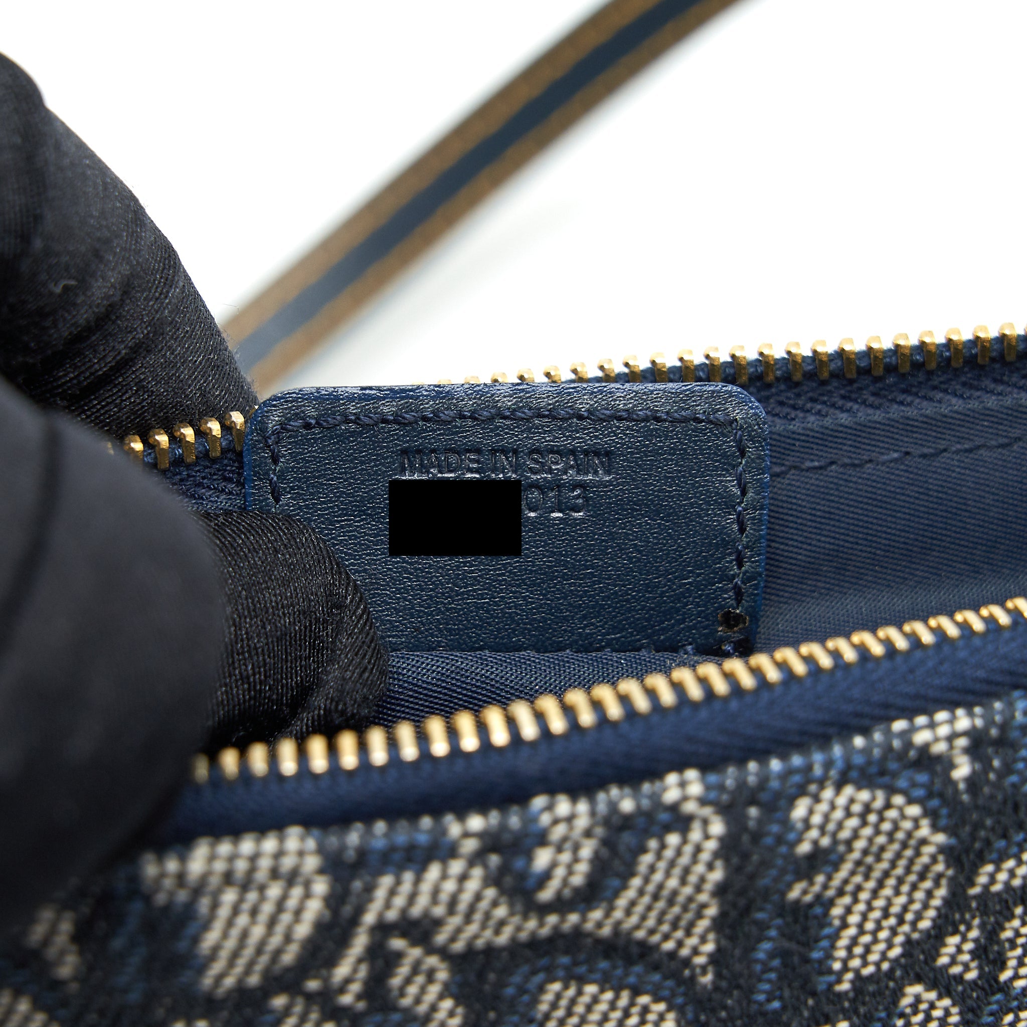 DIOR VINTAGE SADDLE POCHETTE YEAR 2003