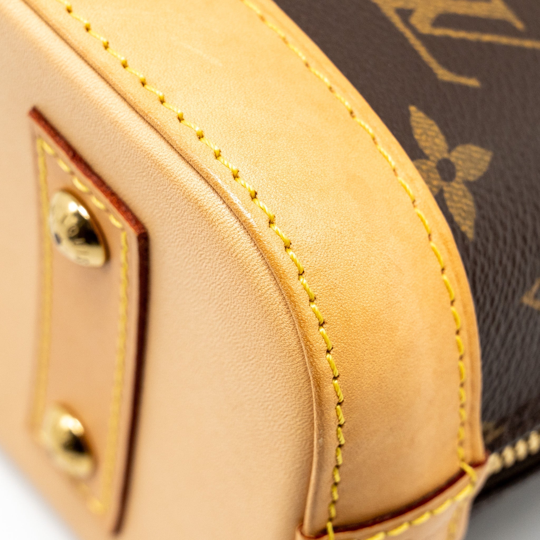 LOUIS VUITTON ALMA BB MONOGRAM CANVAS GHW