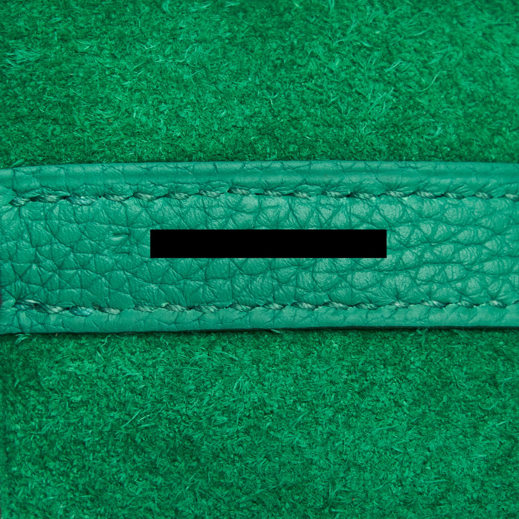 HERMES PICOTIN 18 LOCK BAG VERT JADE GHW
