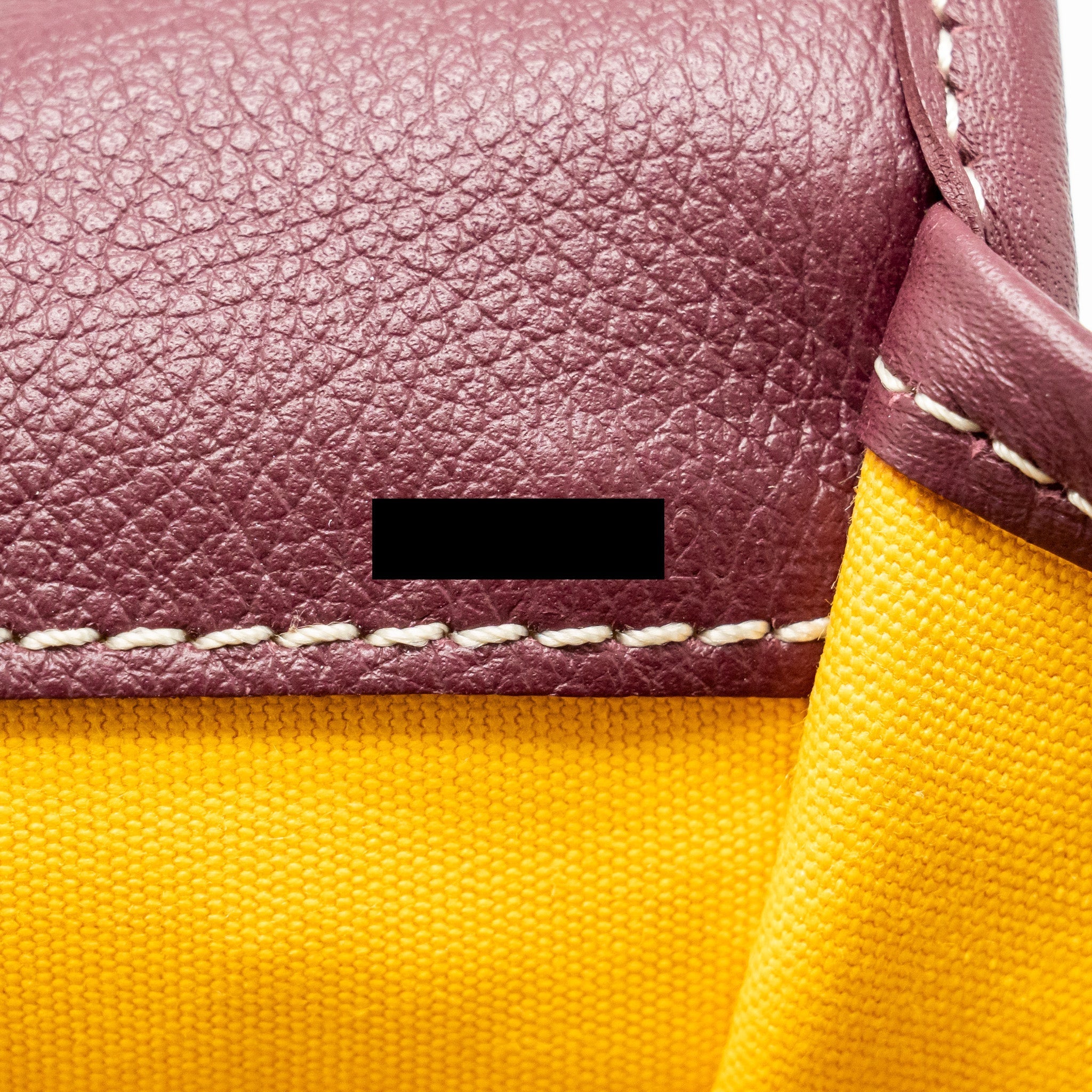 GOYARD SAINT LEGER BACKPACK GOYARDINE CANVAS BURGUNDY SHW