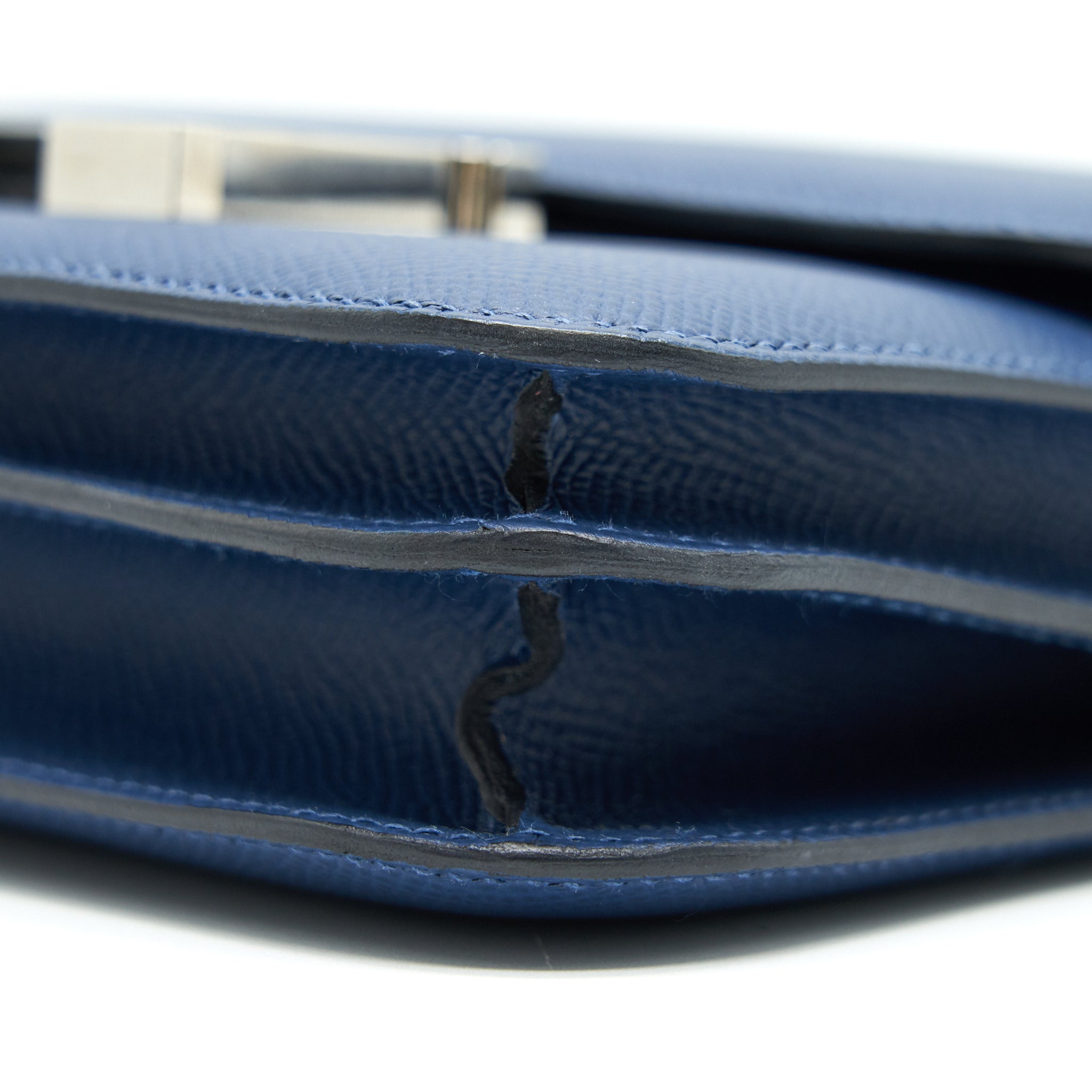HERMES CONSTANCE MINI S4 DEEP BLUE SHW EPSOM LEATHER